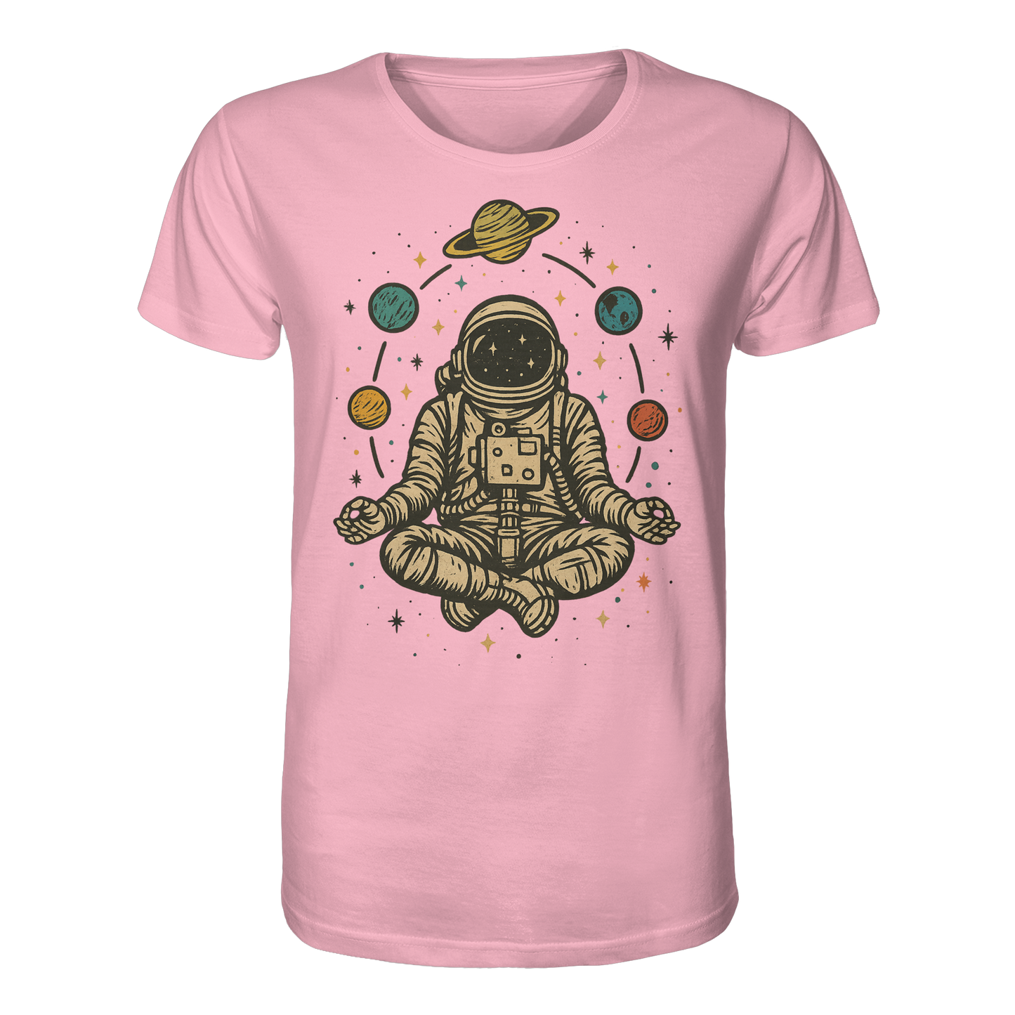 Meditierender Astronaut Zen - Organic Shirt