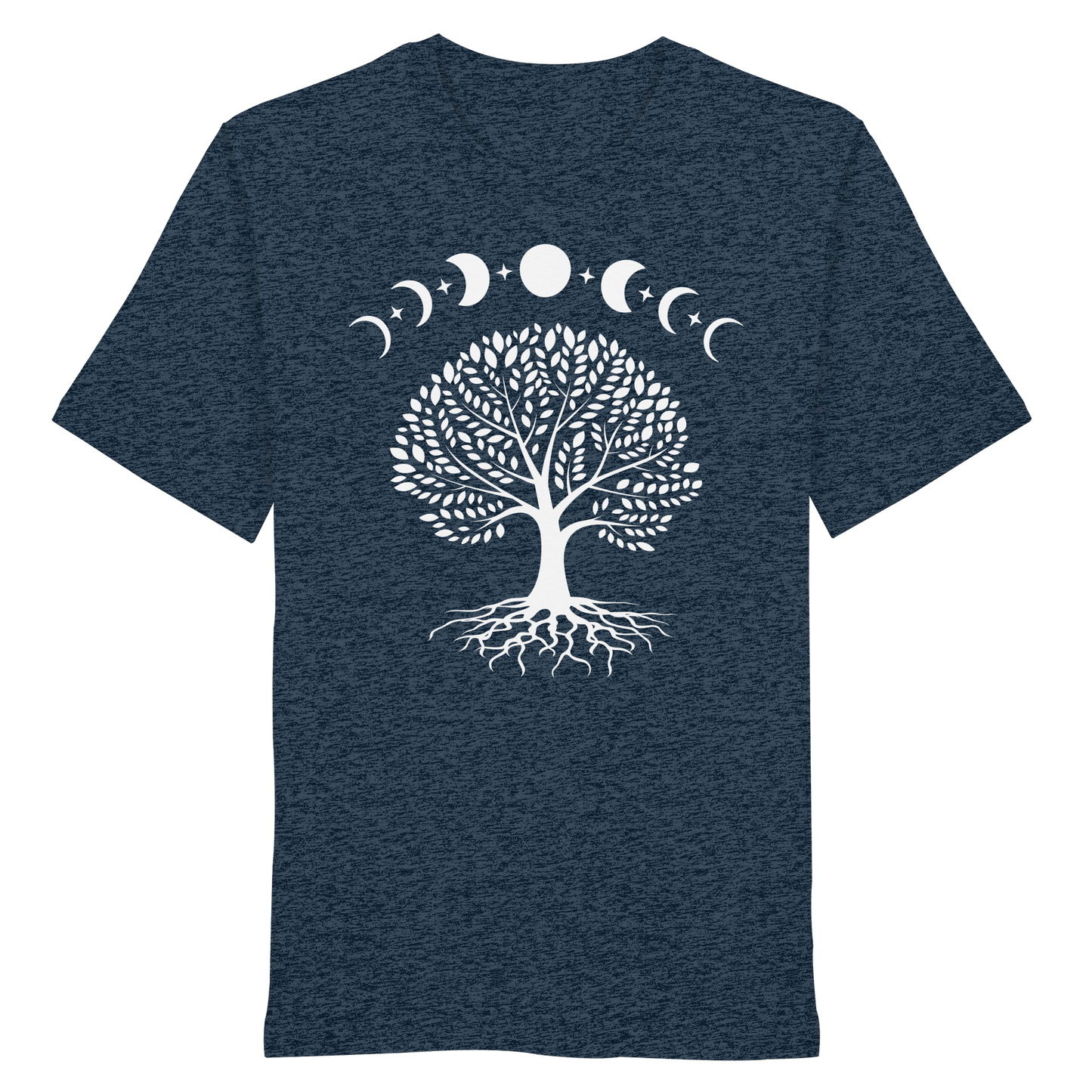 Mondphasen Lebensbaum - Organic Shirt