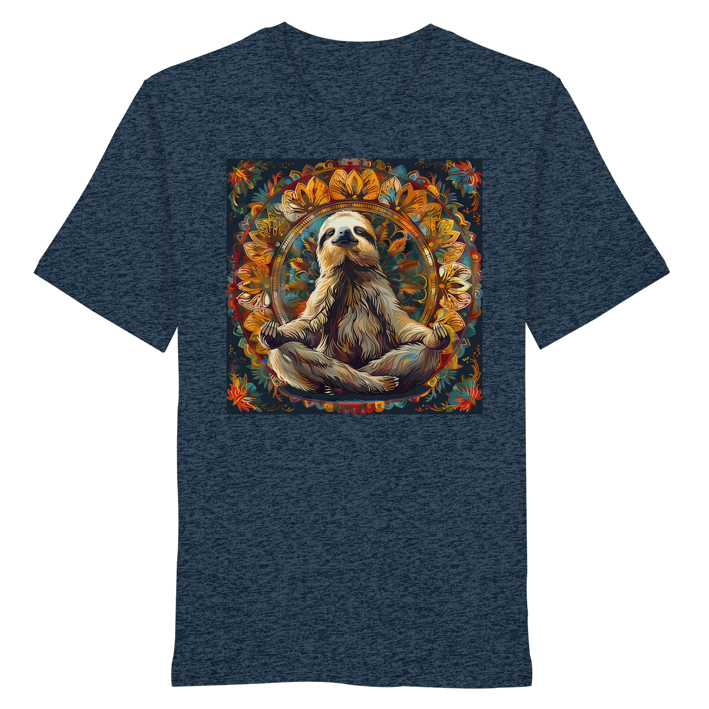 Meditierendes Faultier - Organic Shirt