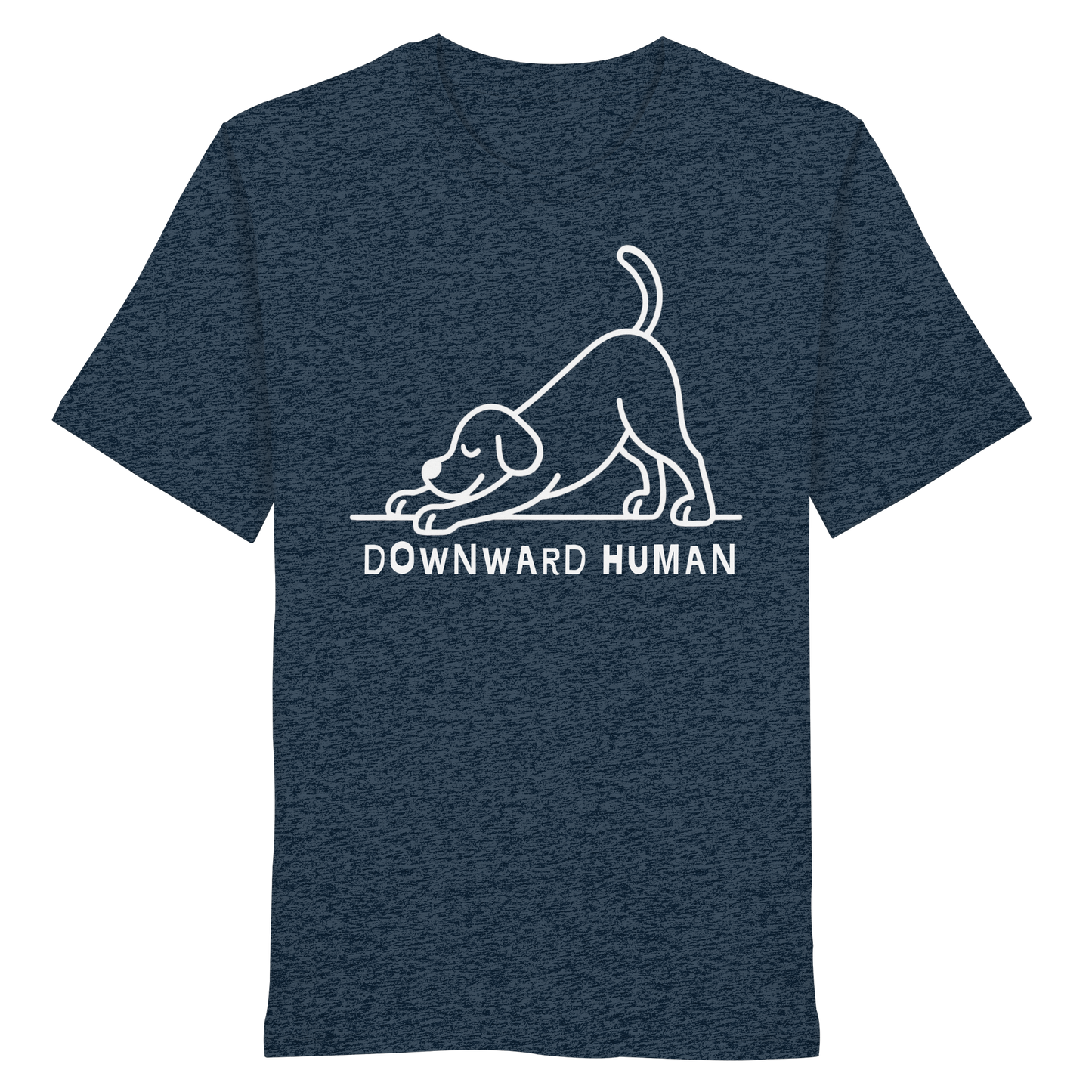 Downward Human Yoga Dog - Organic Shirt