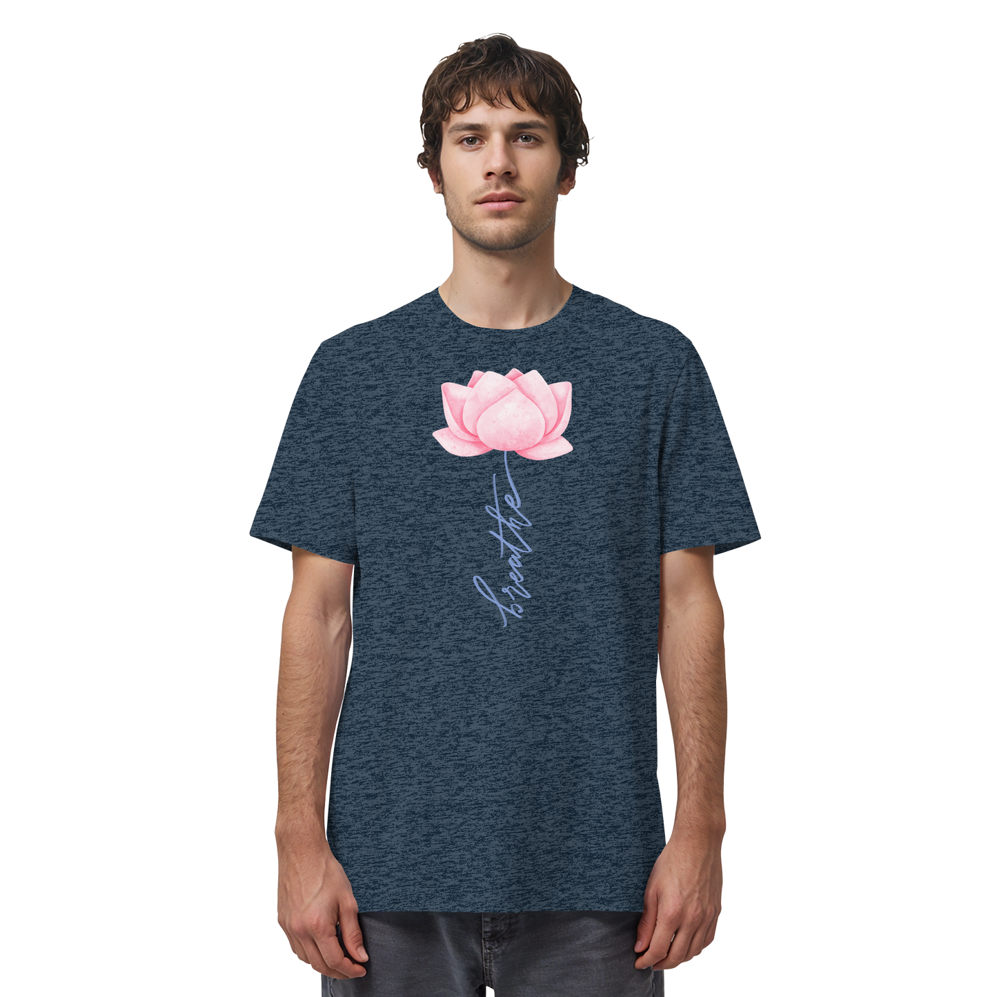 Breathe Lotus Flower - Organic Shirt