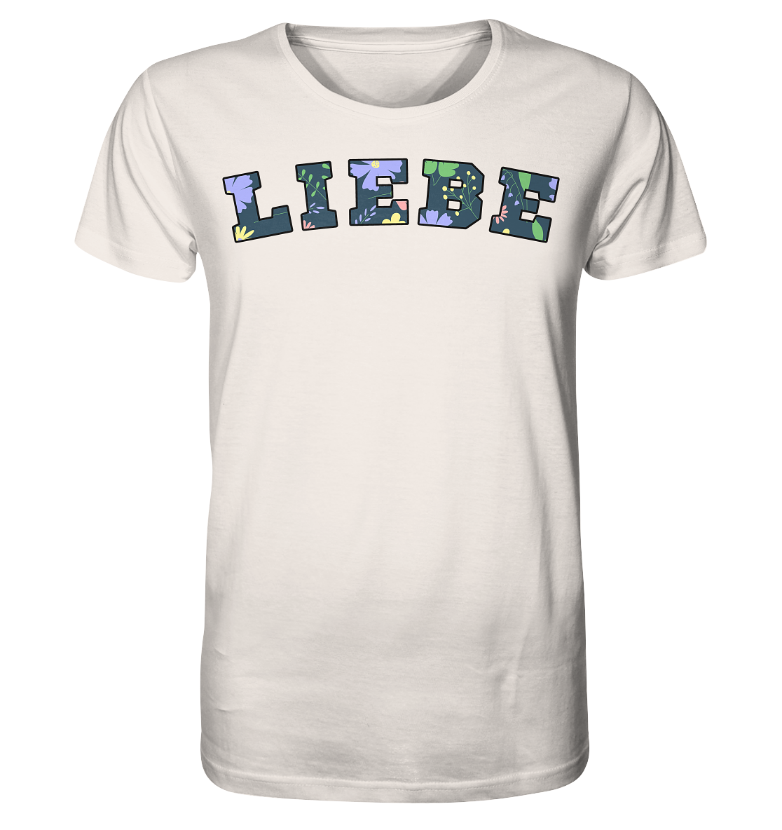Liebe Floral Pattern - Organic Shirt