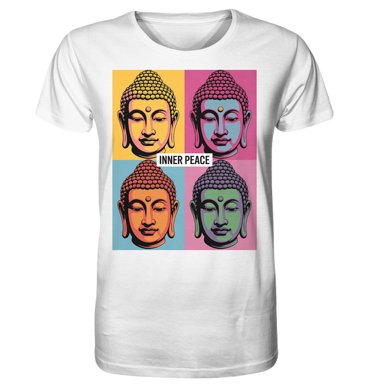 Inner Peace Pop Art Buddha - Organic Shirt