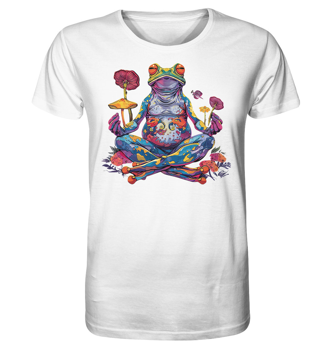 Spiritueller Frosch - Organic Shirt