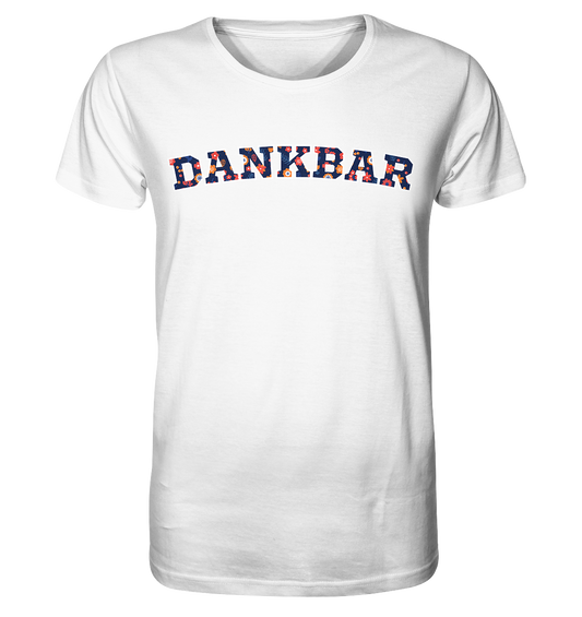 DANKBAR Floral Pattern - Organic Shirt