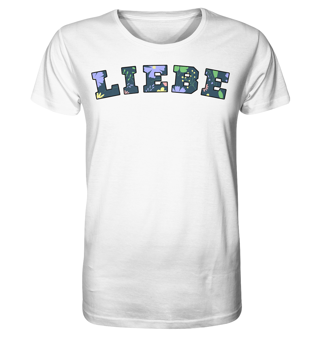 Liebe Floral Pattern - Organic Shirt
