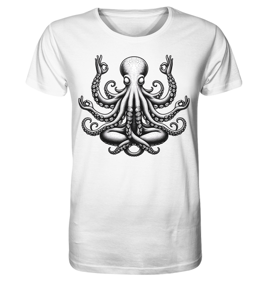 Oktopus in Meditation - Organic Shirt