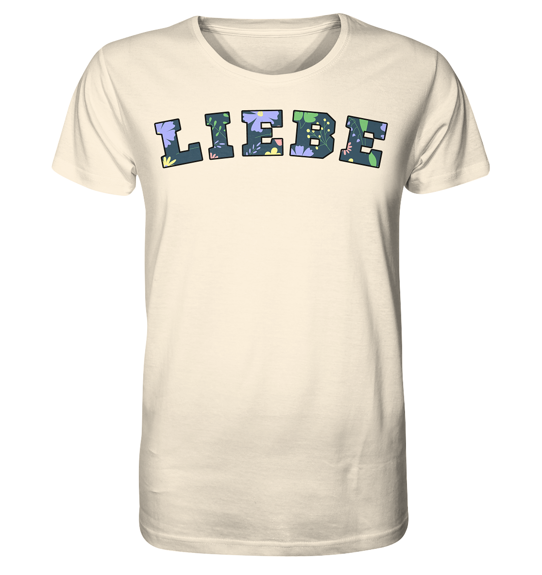 Liebe Floral Pattern - Organic Shirt