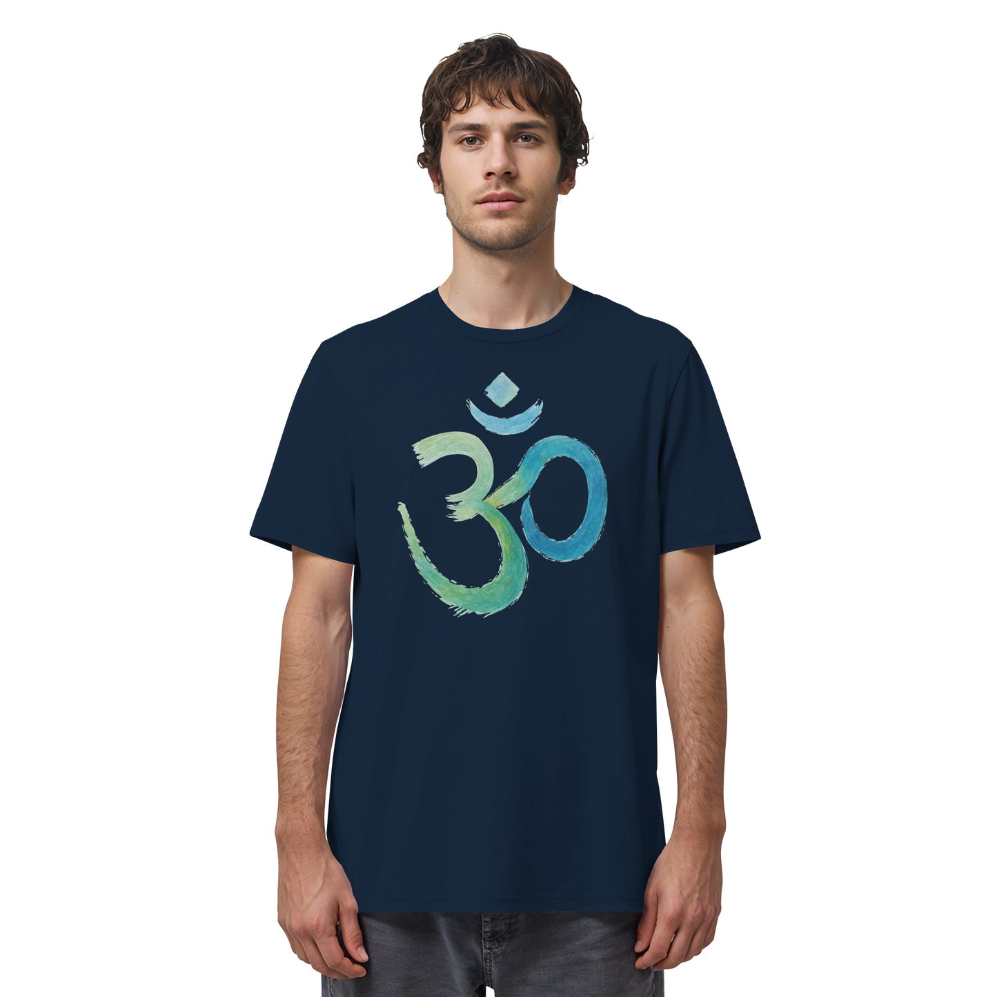 OM Aquarell  - Organic Shirt