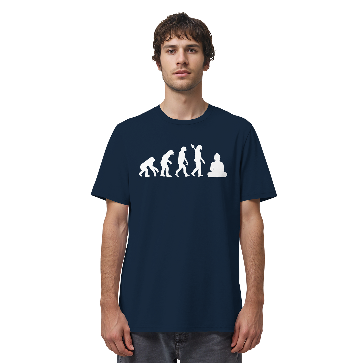 Evolution Buddha - Organic Shirt