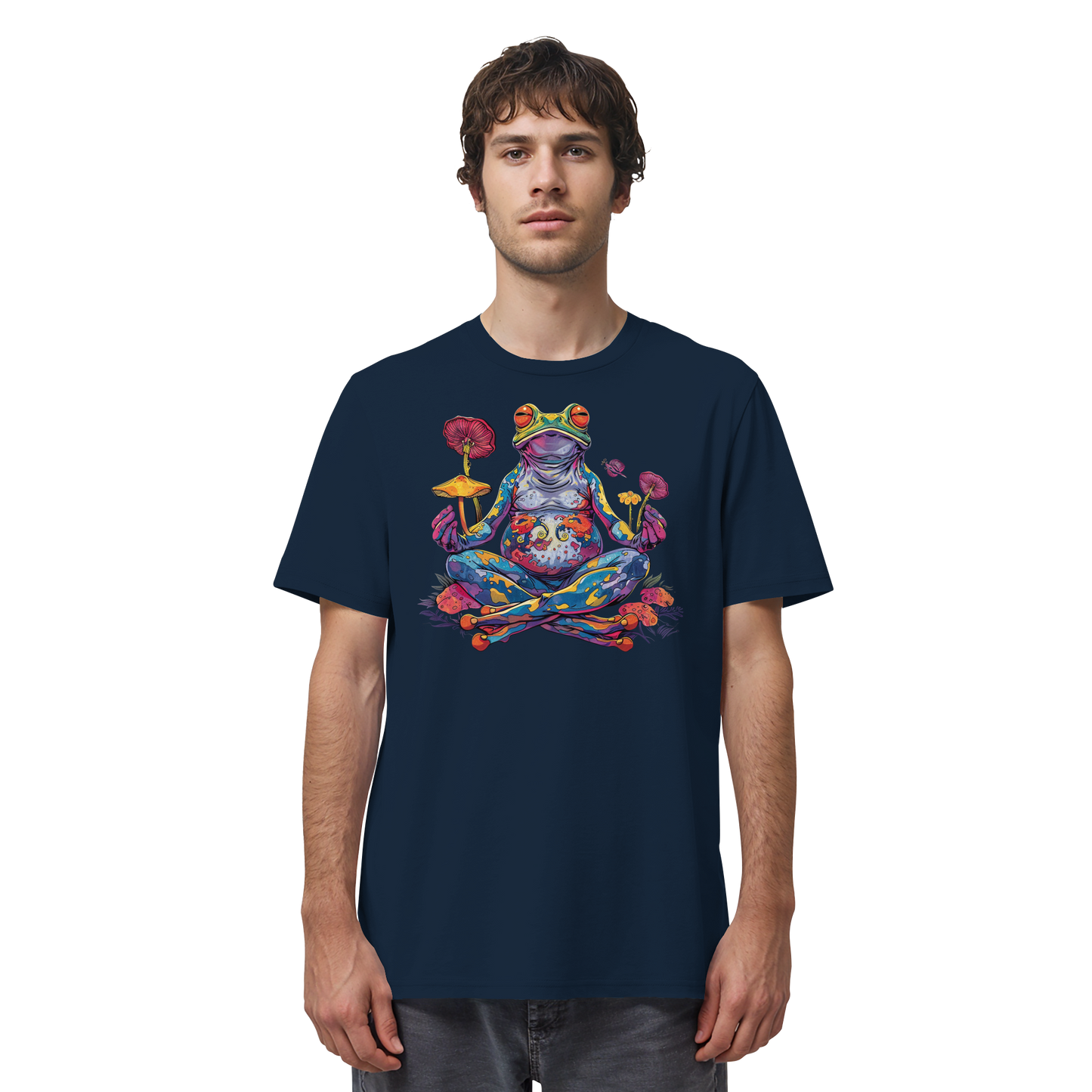 Spiritueller Frosch - Organic Shirt