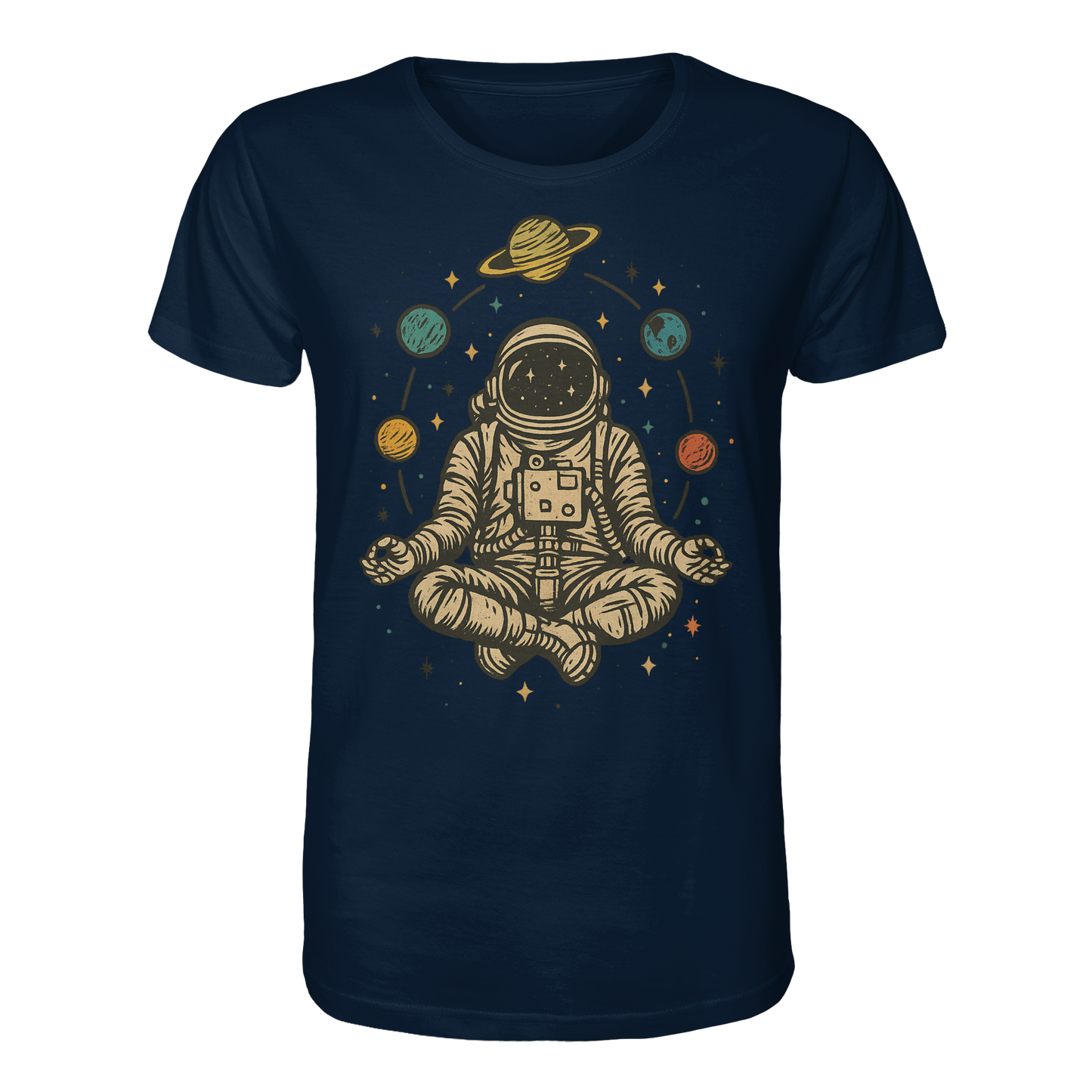 Meditierender Astronaut Zen - Organic Shirt
