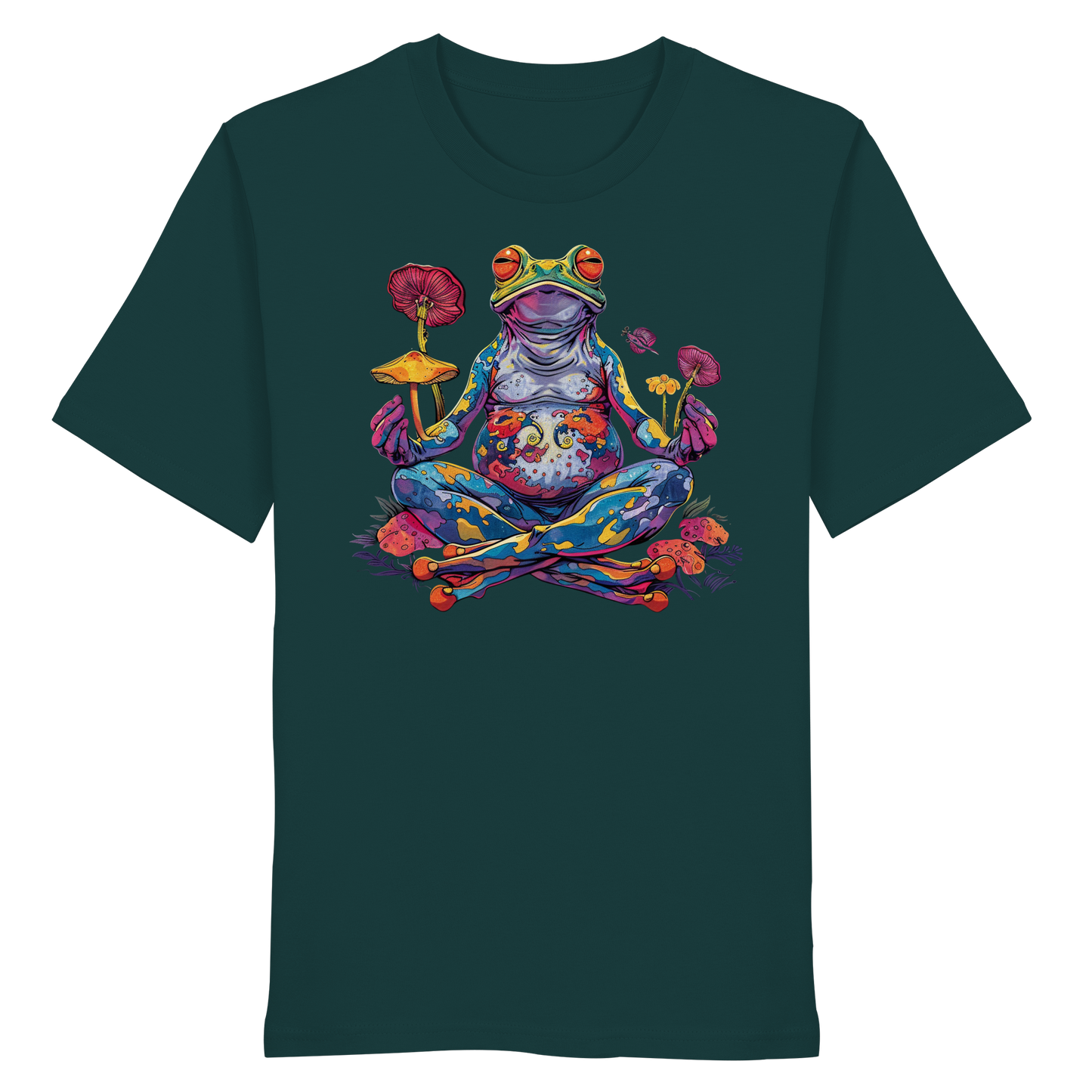 Spiritueller Frosch - Organic Shirt