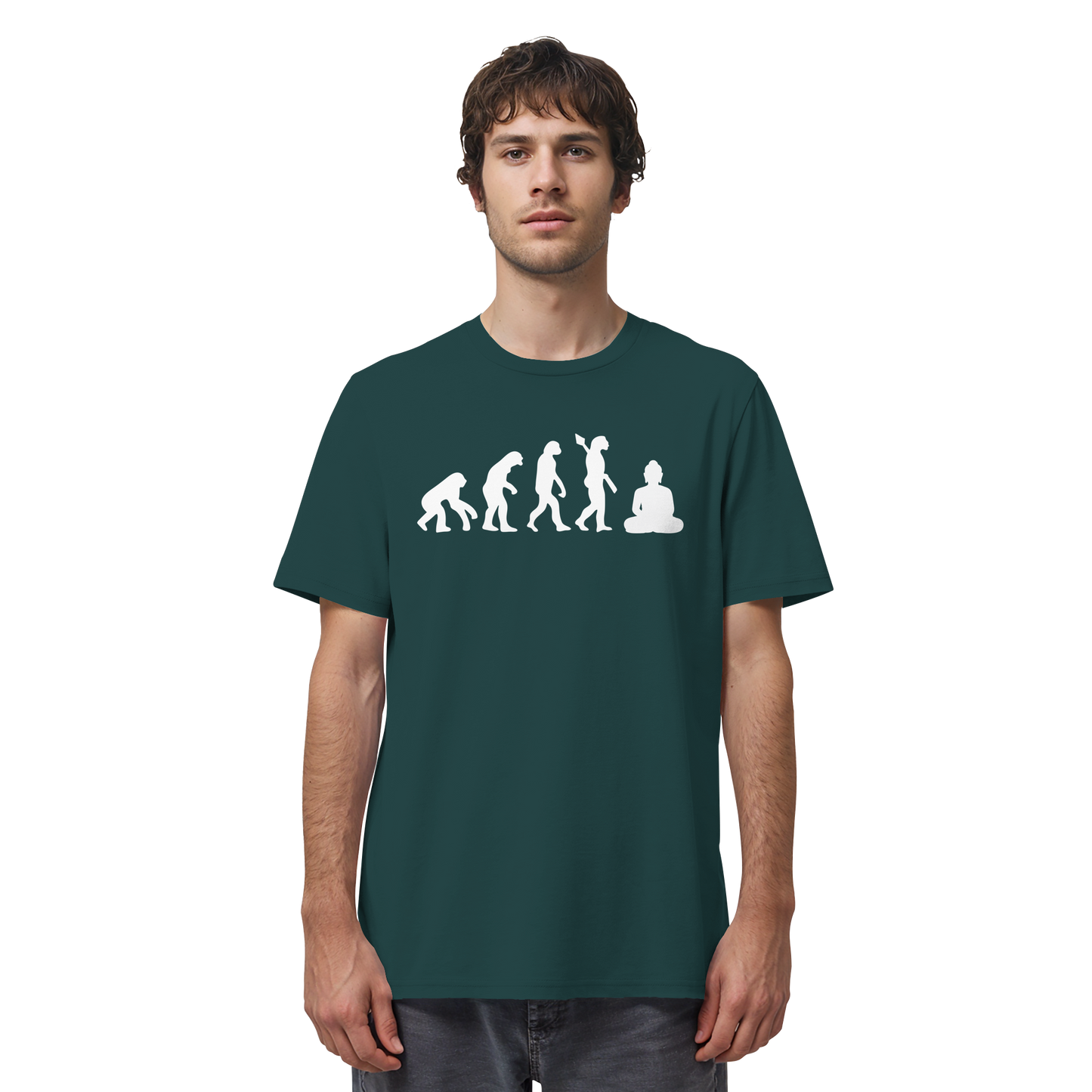 Evolution Buddha - Organic Shirt