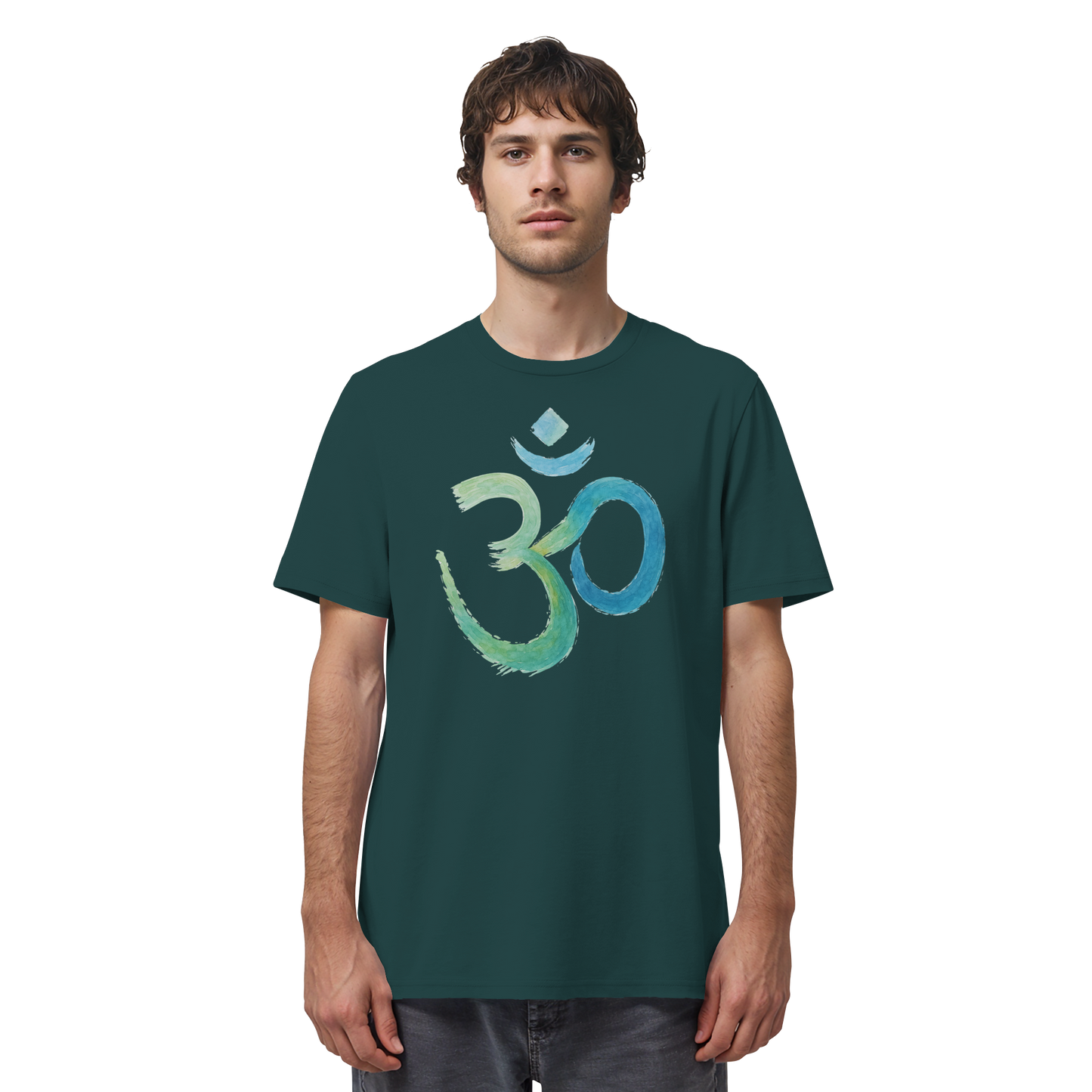 OM Aquarell  - Organic Shirt