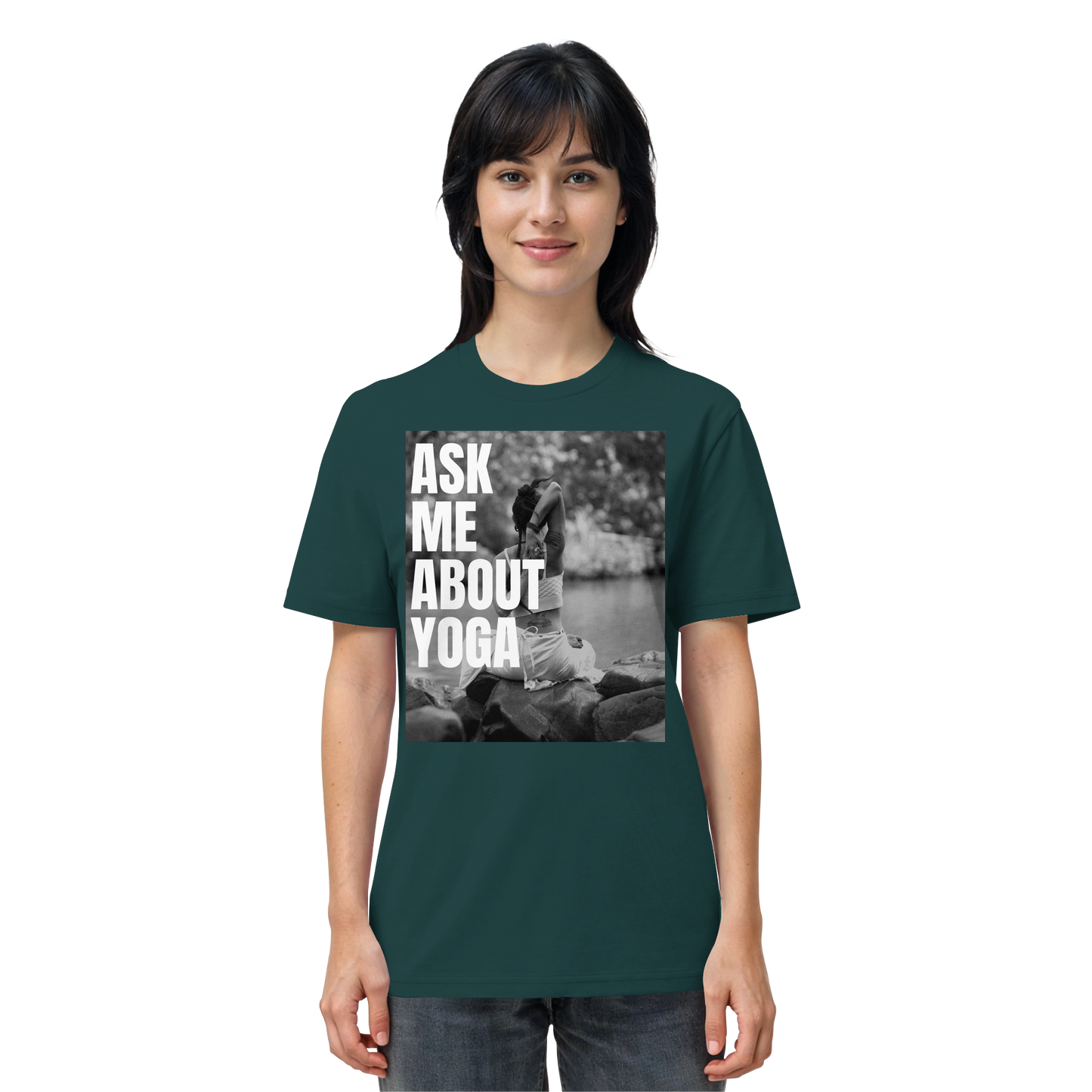 Ask Me About Yoga - Organic Shirt