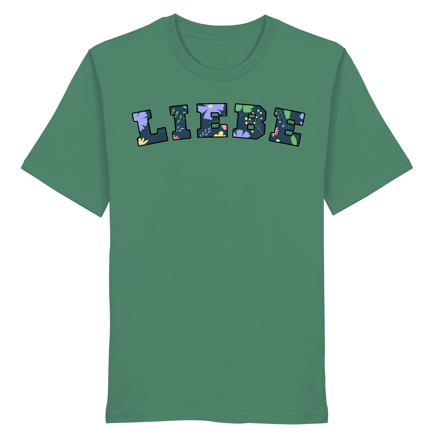 Liebe Floral Pattern - Organic Shirt