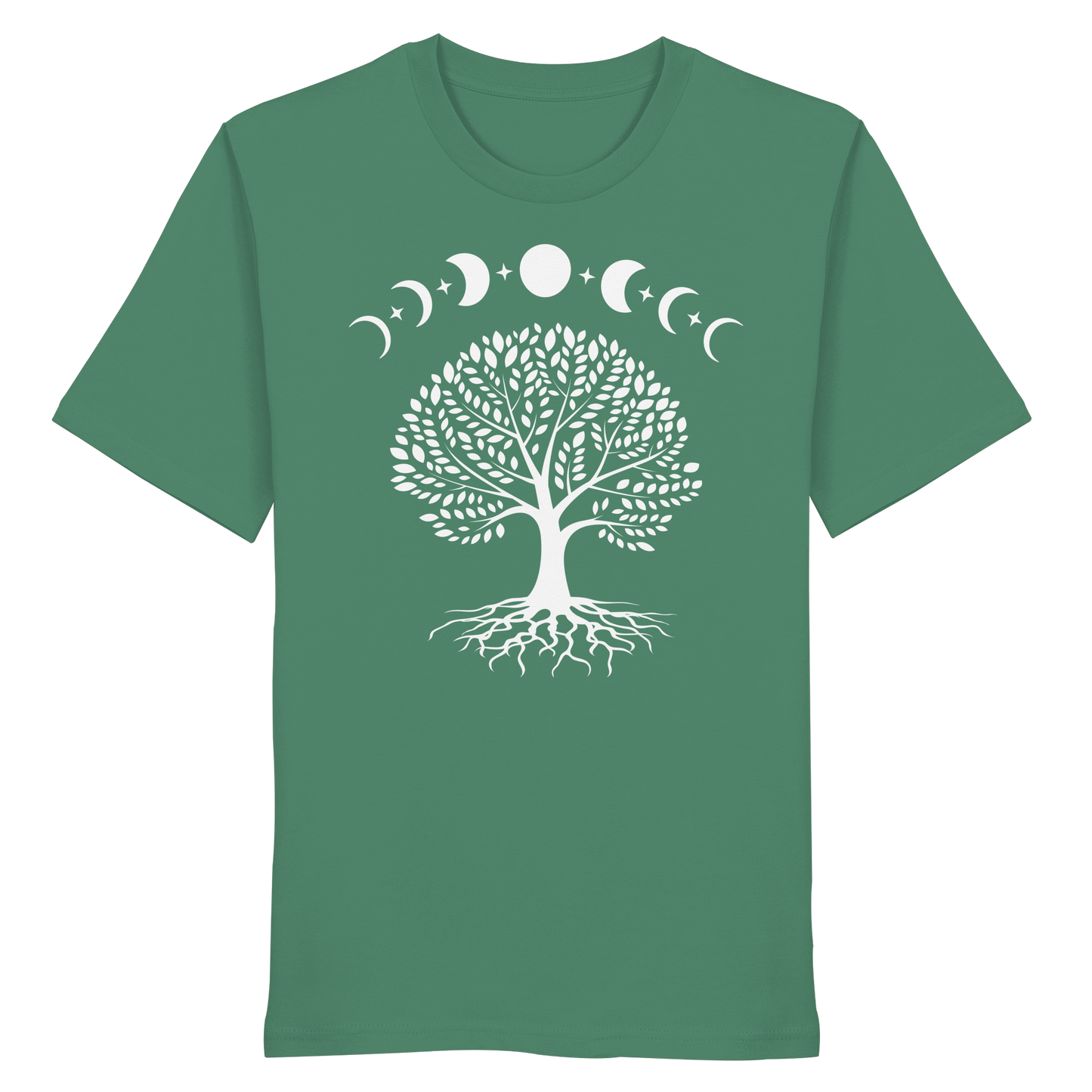 Mondphasen Lebensbaum - Organic Shirt