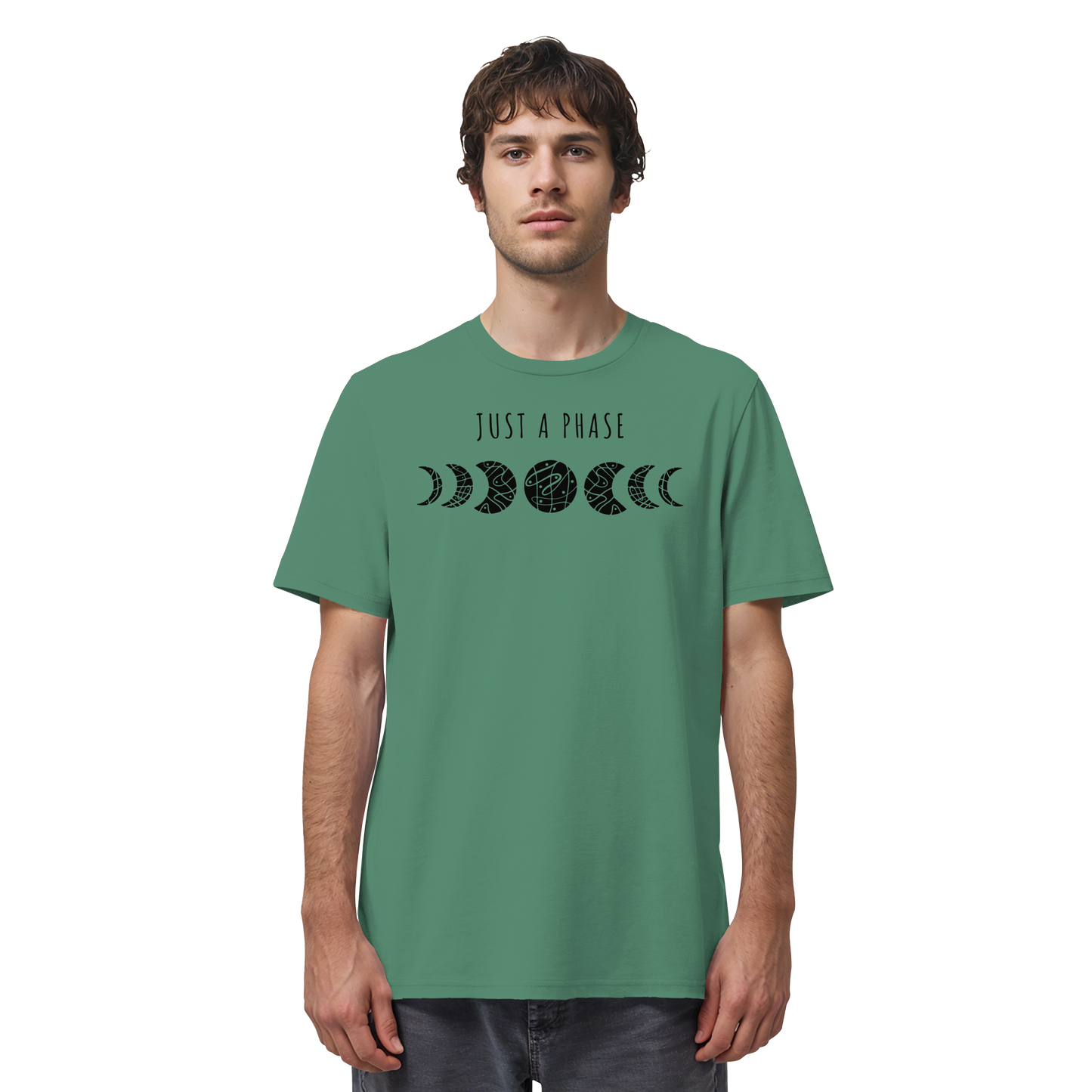 Just a Phase Mondphasen - Organic Shirt