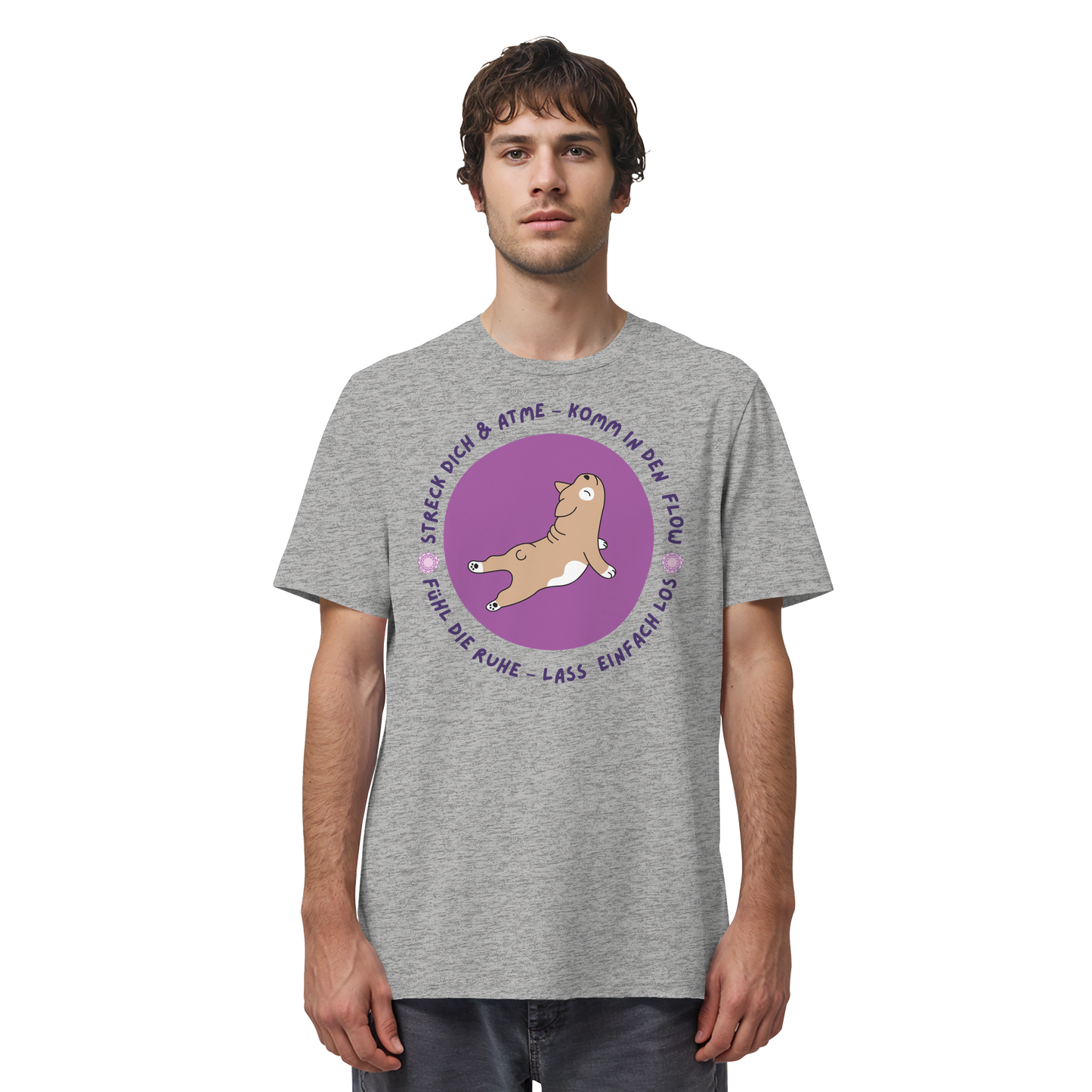 Yoga Frenchie  - Organic Shirt