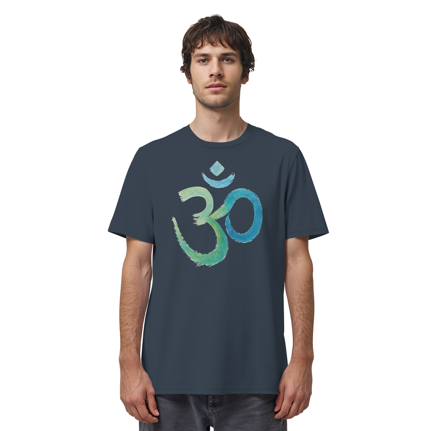 OM Aquarell  - Organic Shirt