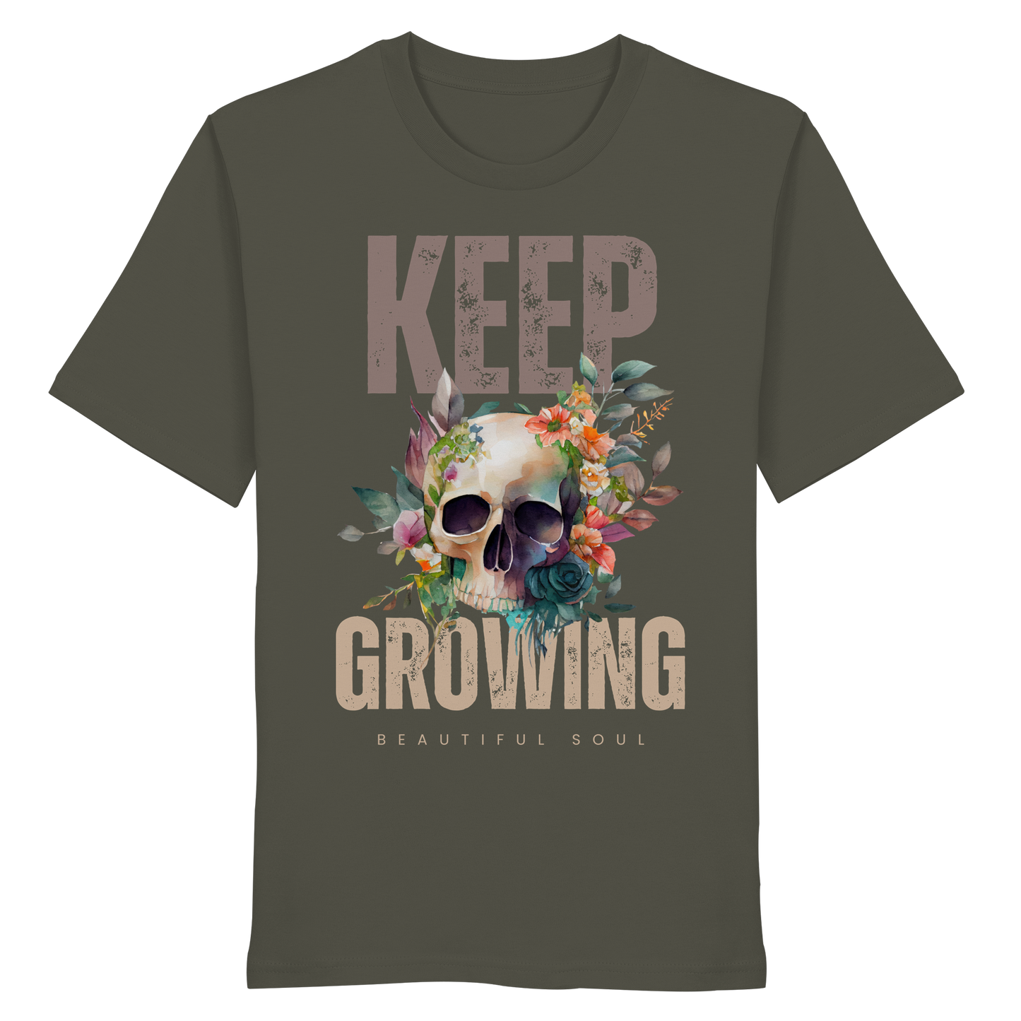Keep Growing Beautiful Soul - Organic Shirt