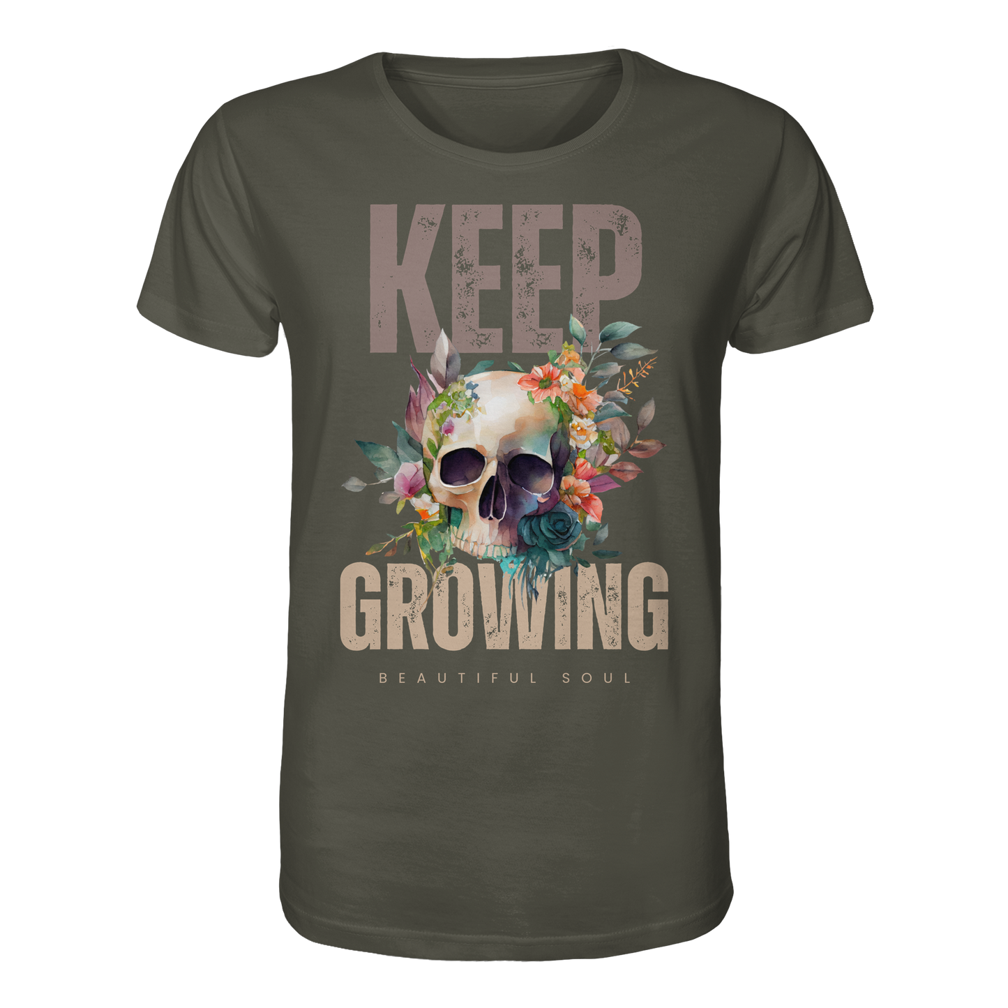 Keep Growing Beautiful Soul - Organic Shirt