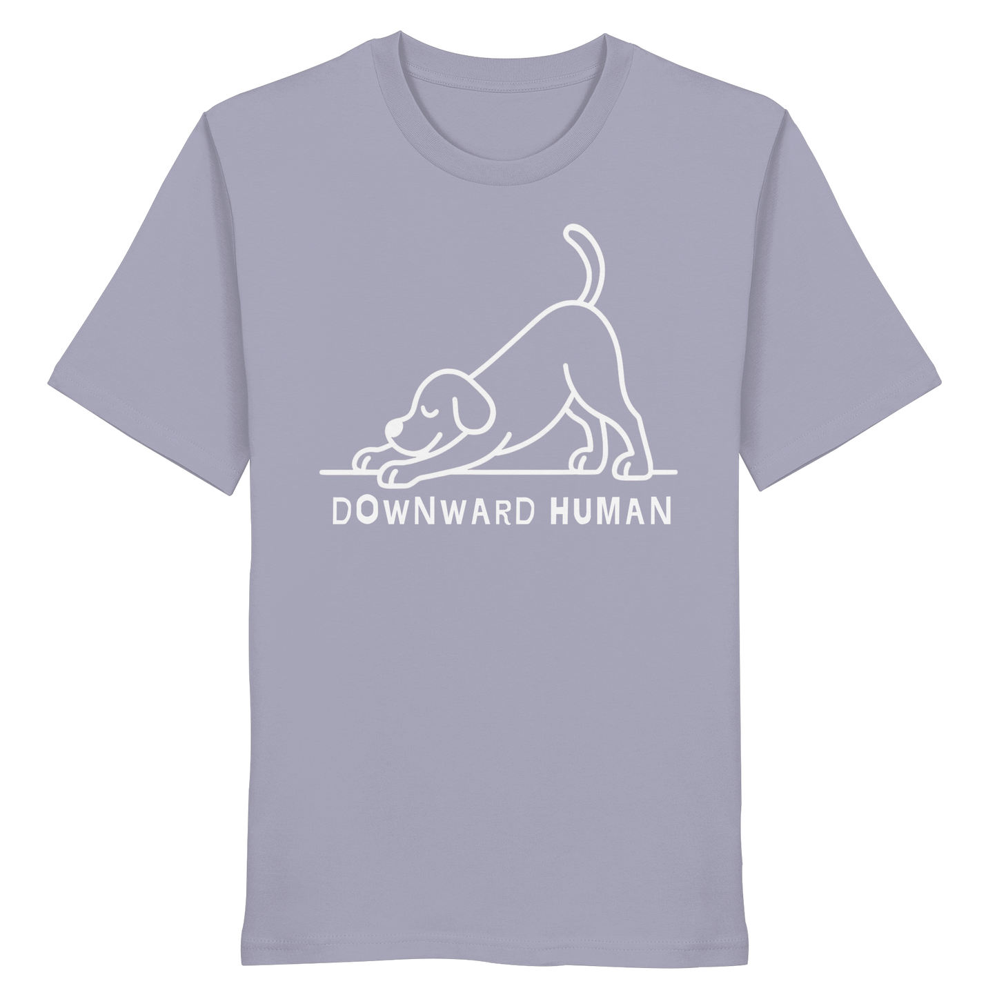 Downward Human Yoga Dog - Organic Shirt