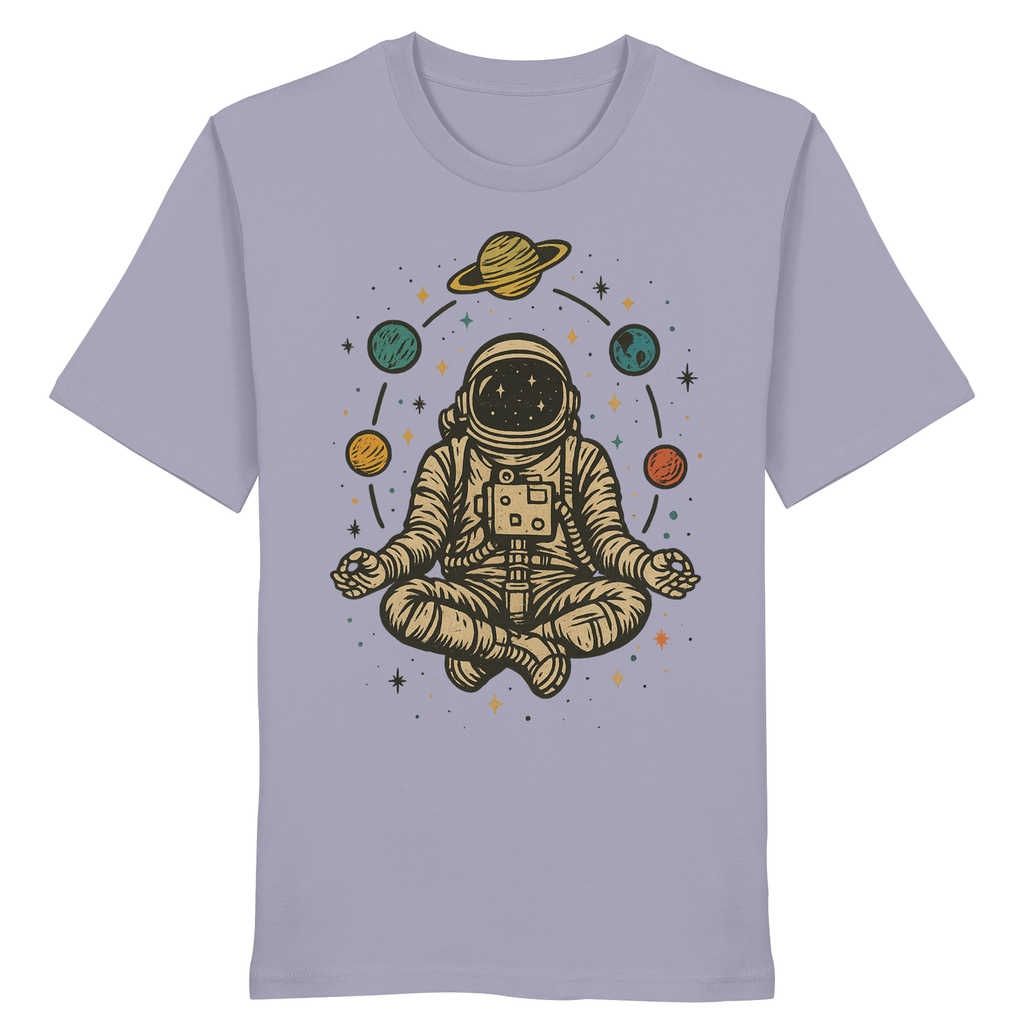 Meditierender Astronaut Zen - Organic Shirt