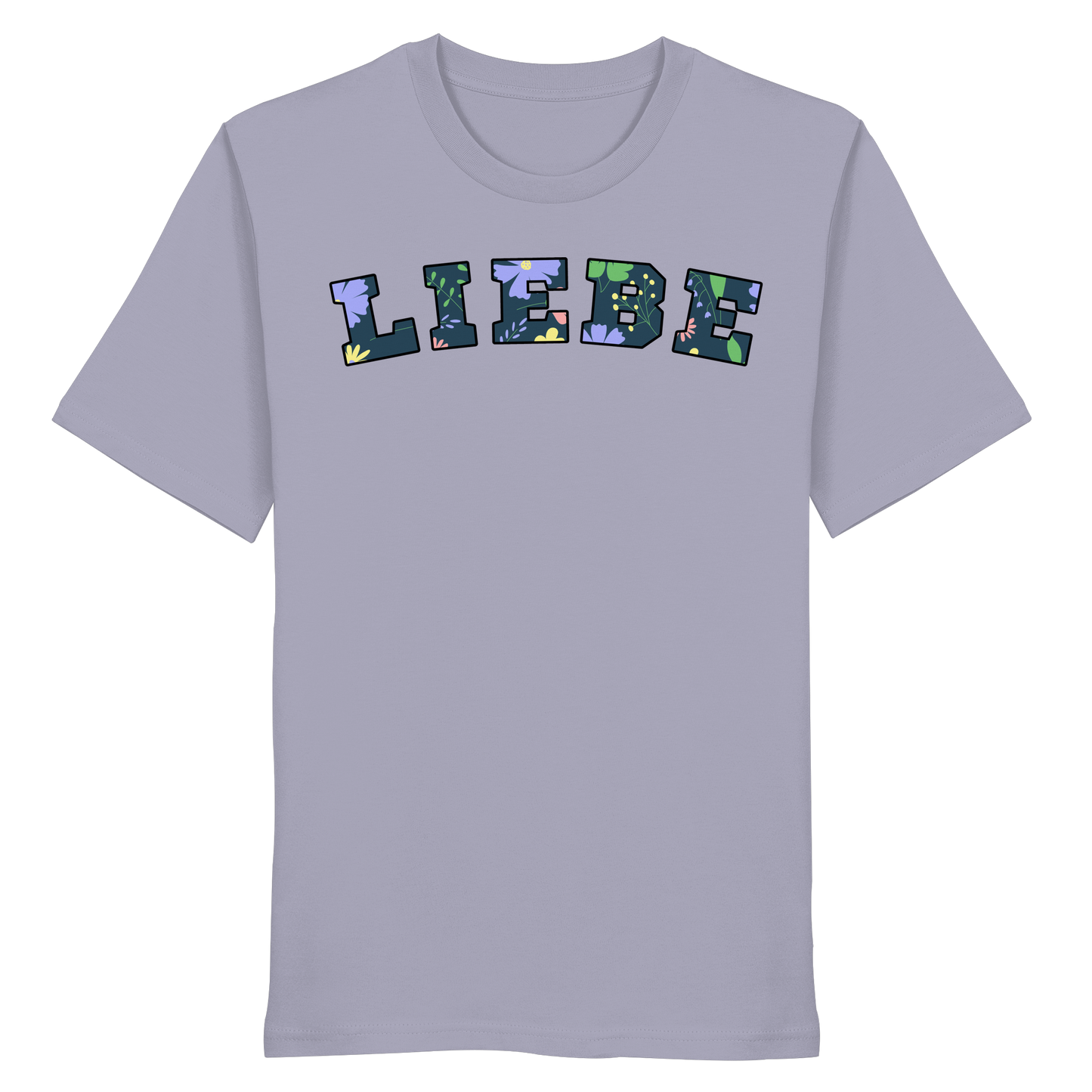 Liebe Floral Pattern - Organic Shirt