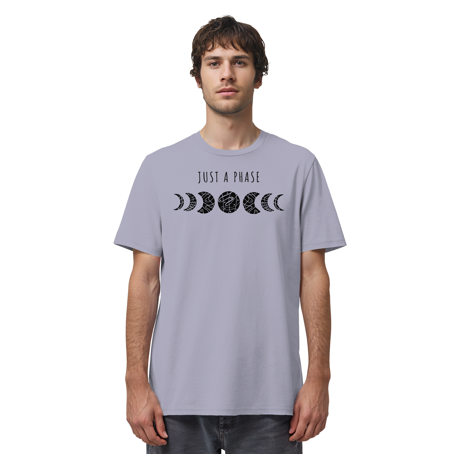 Just a Phase Mondphasen - Organic Shirt