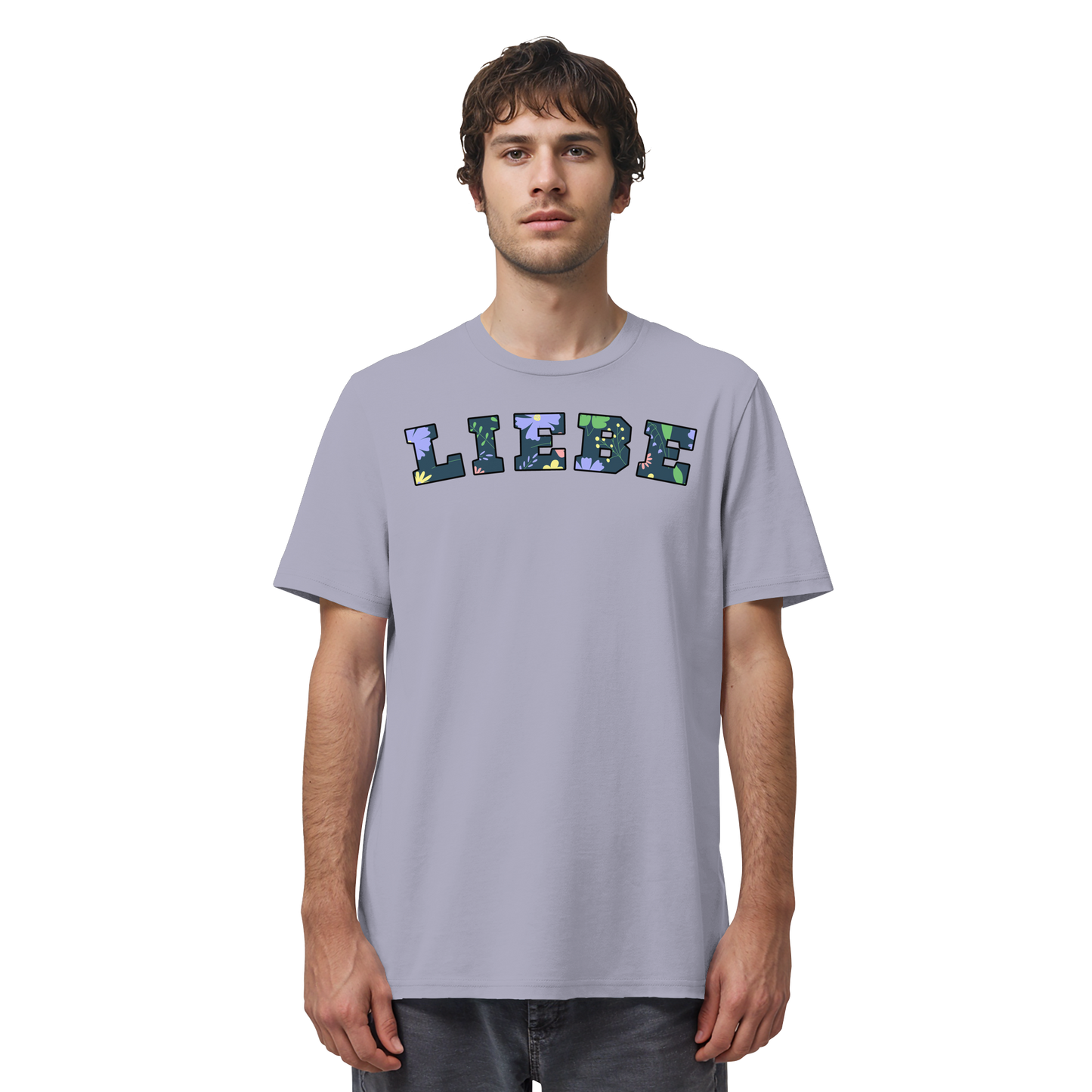 Liebe Floral Pattern - Organic Shirt