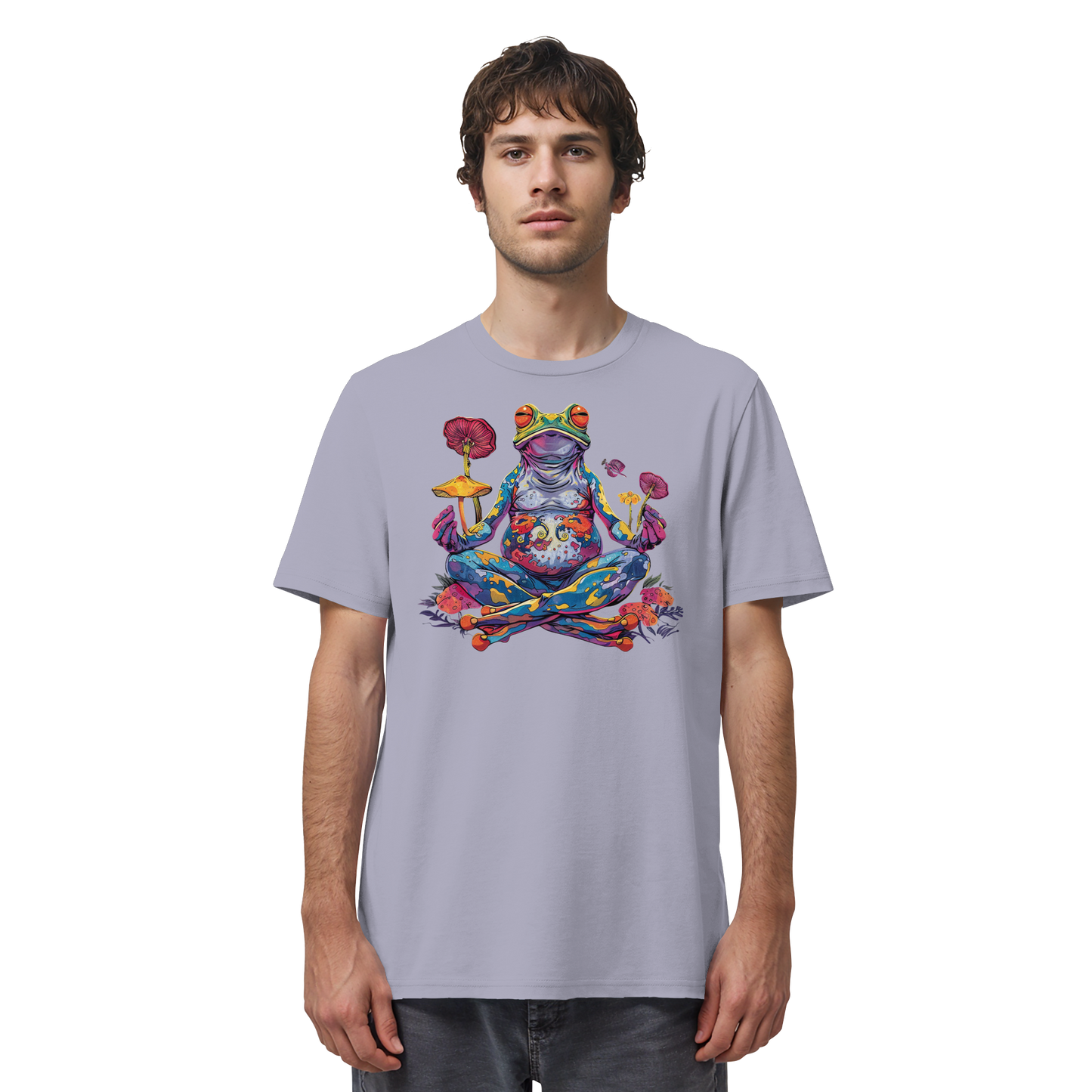 Spiritueller Frosch - Organic Shirt