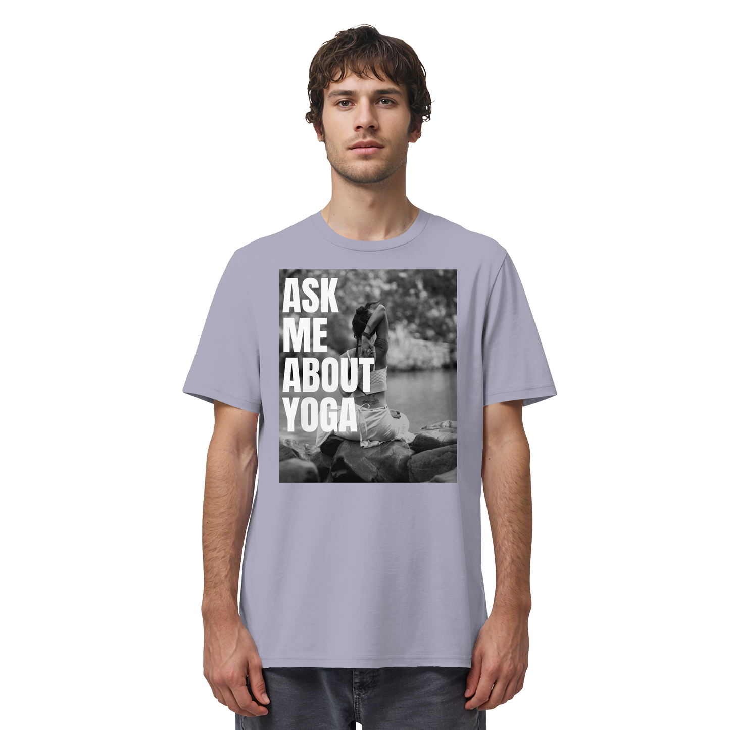 Ask Me About Yoga - Organic Shirt