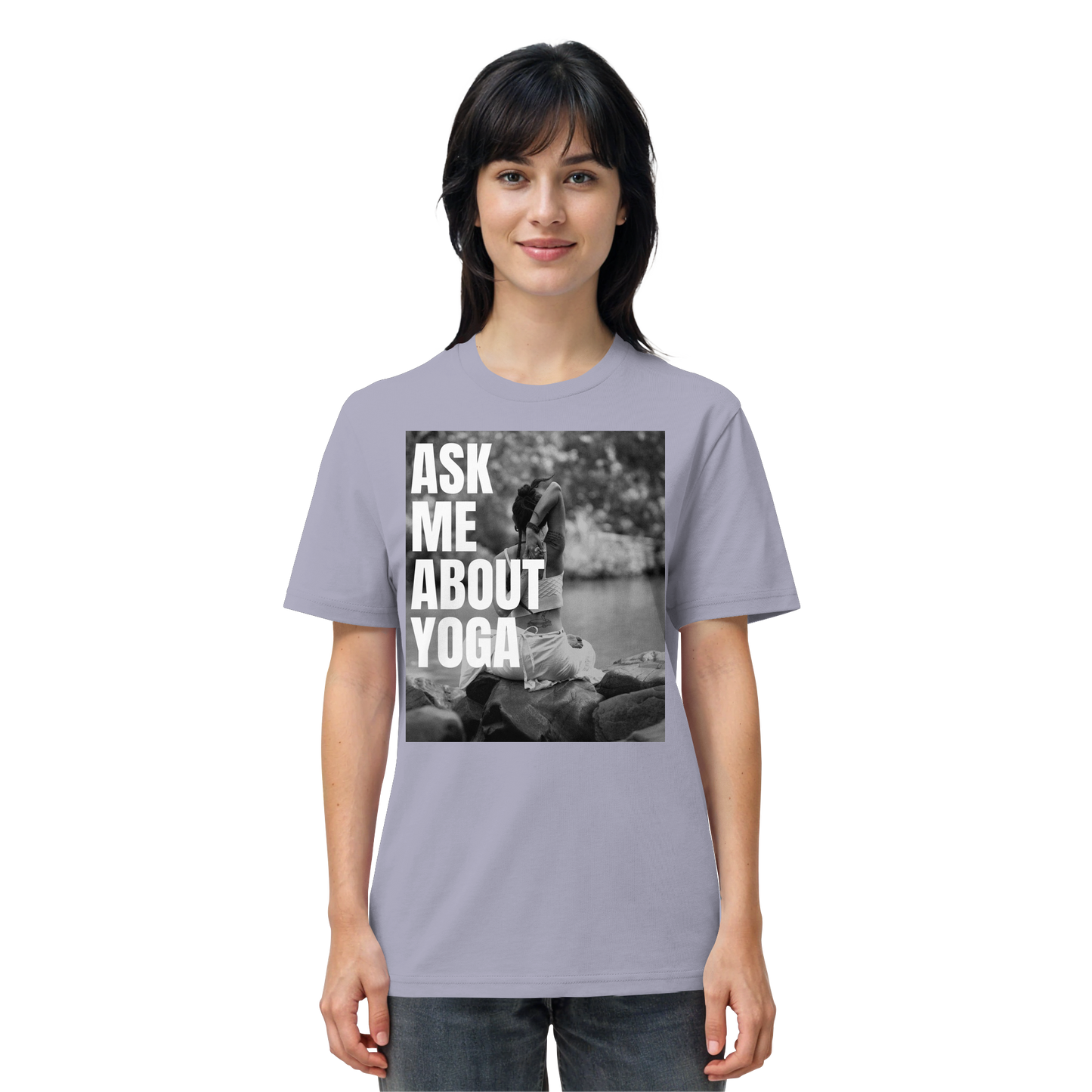 Ask Me About Yoga - Organic Shirt