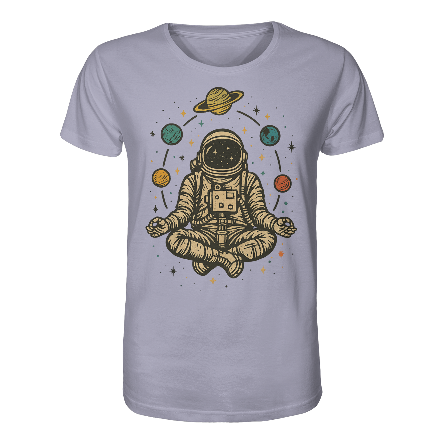 Meditierender Astronaut Zen - Organic Shirt