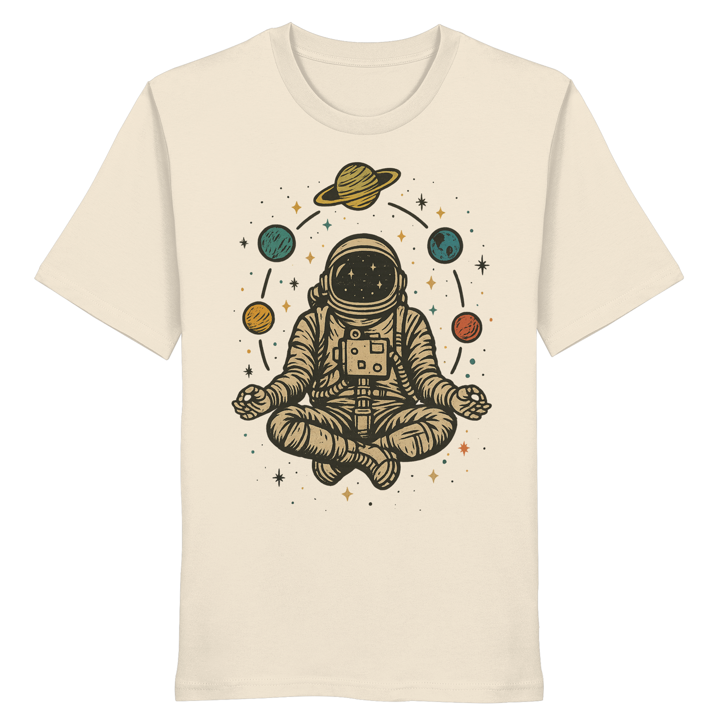 Meditierender Astronaut Zen - Organic Shirt