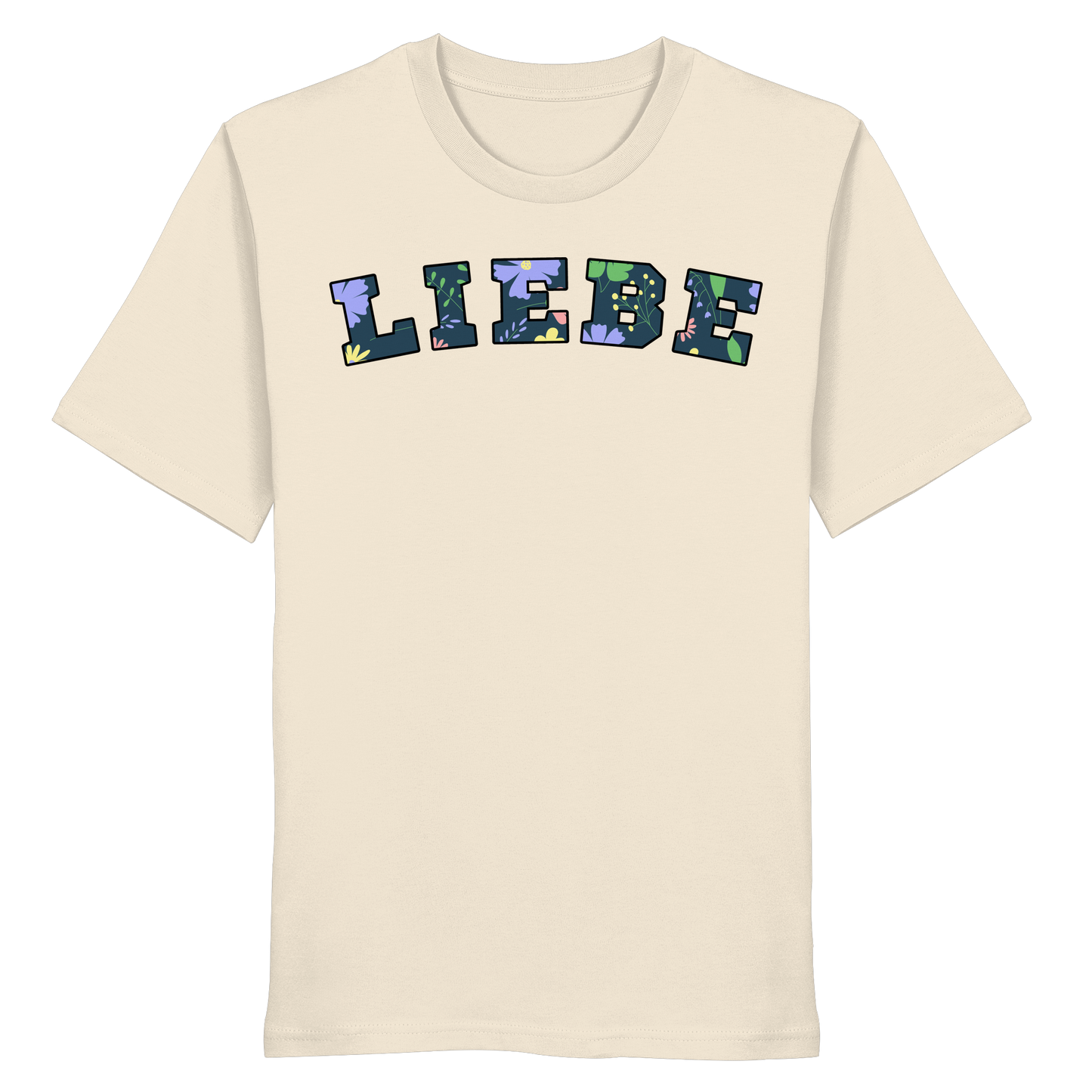 Liebe Floral Pattern - Organic Shirt