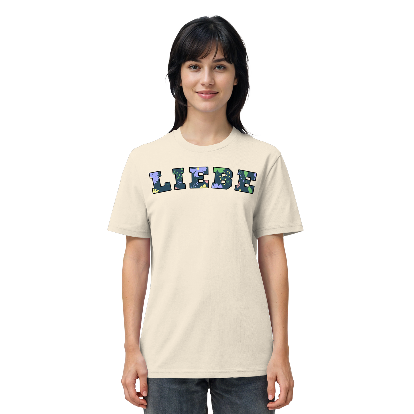 Liebe Floral Pattern - Organic Shirt