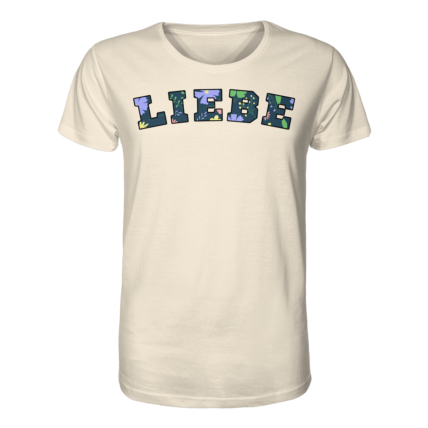 Liebe Floral Pattern - Organic Shirt