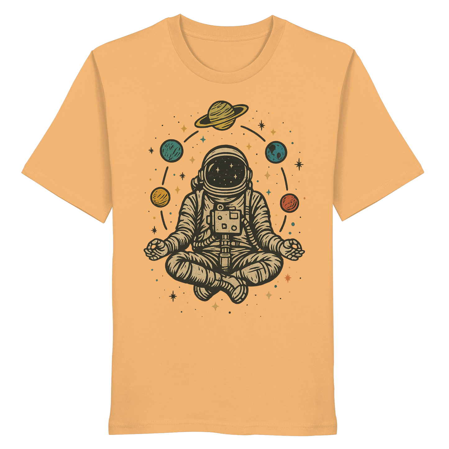 Meditierender Astronaut Zen - Organic Shirt