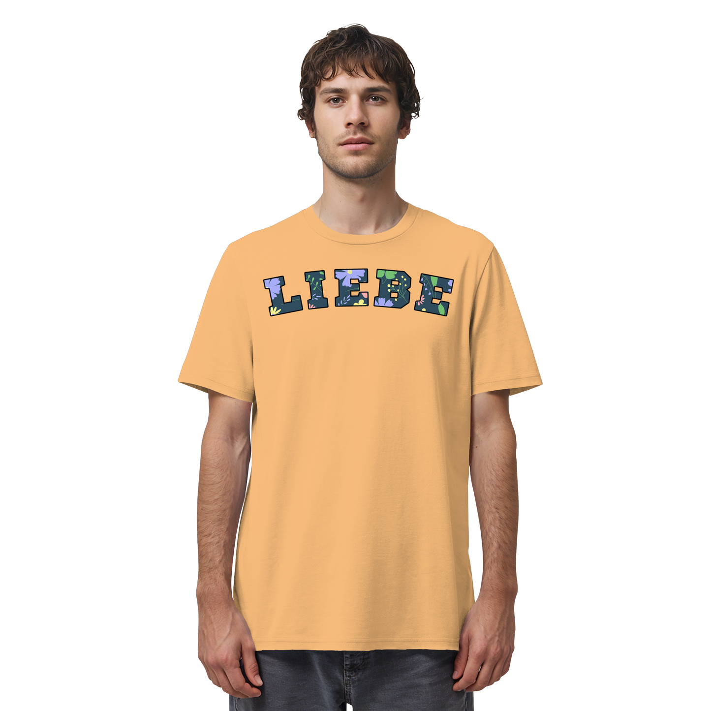 Liebe Floral Pattern - Organic Shirt