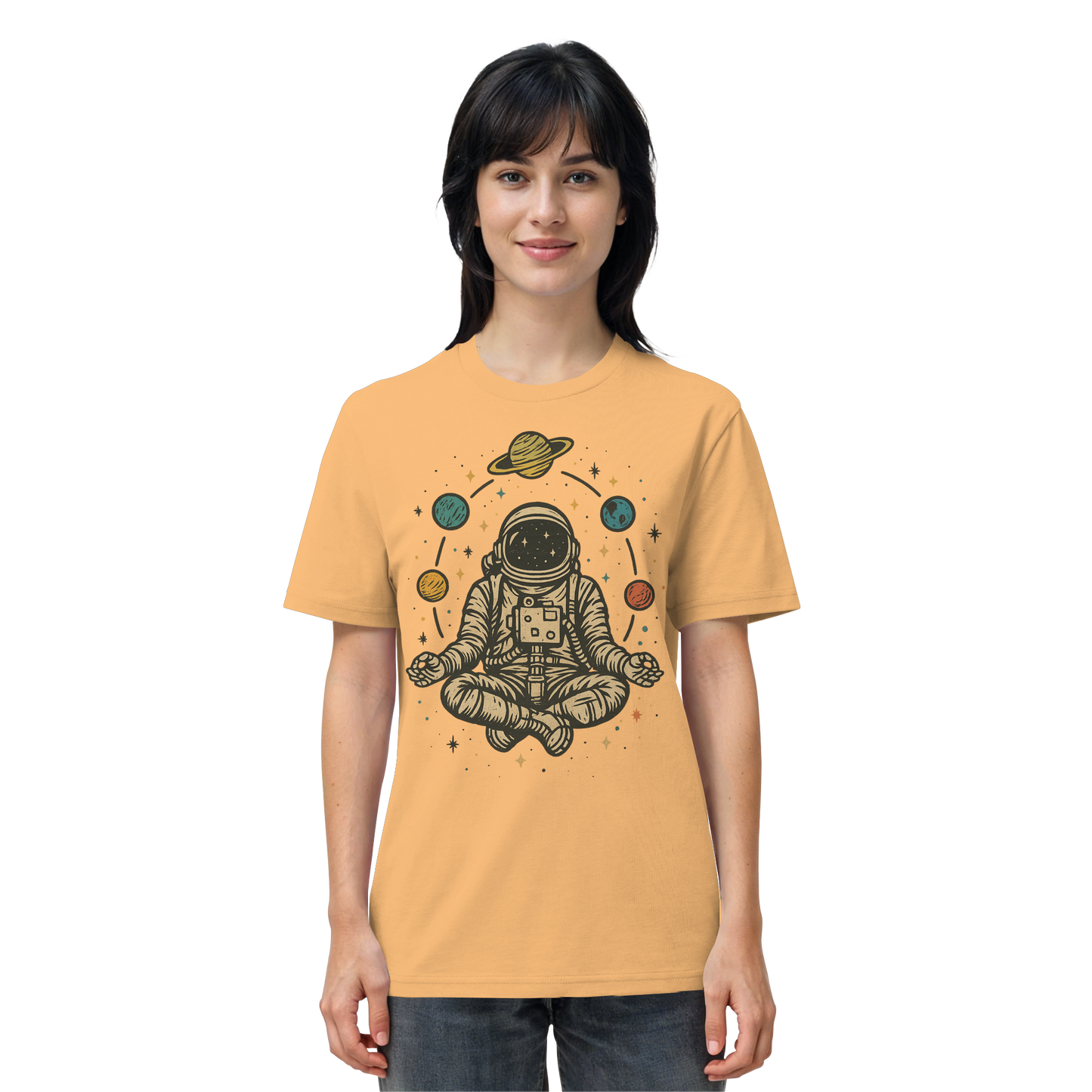 Meditierender Astronaut Zen - Organic Shirt