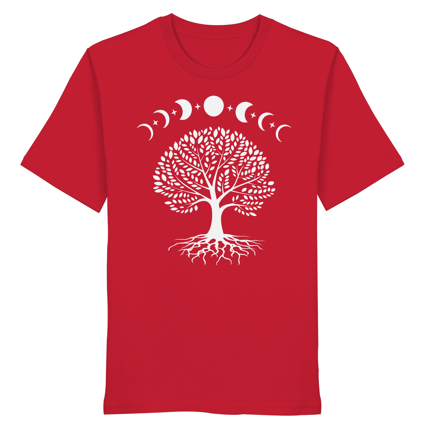 Mondphasen Lebensbaum - Organic Shirt