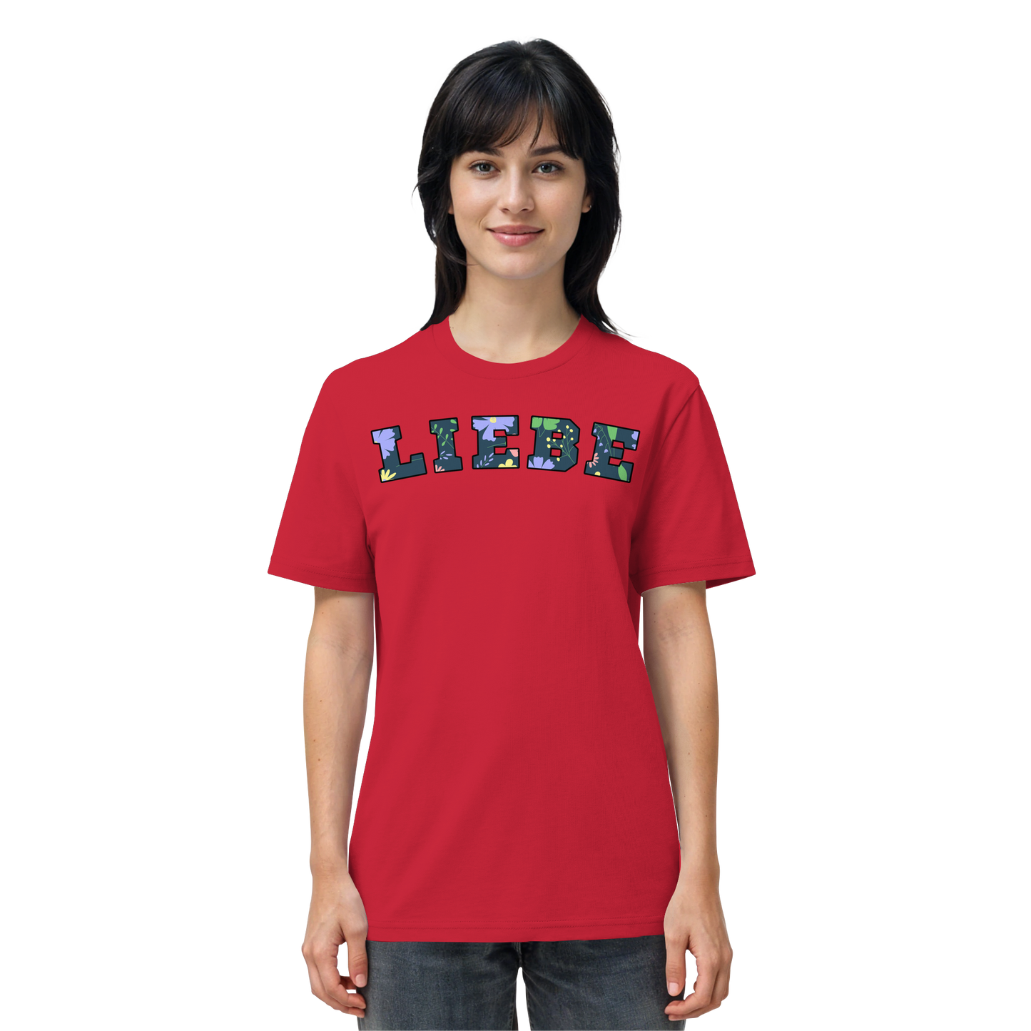 Liebe Floral Pattern - Organic Shirt