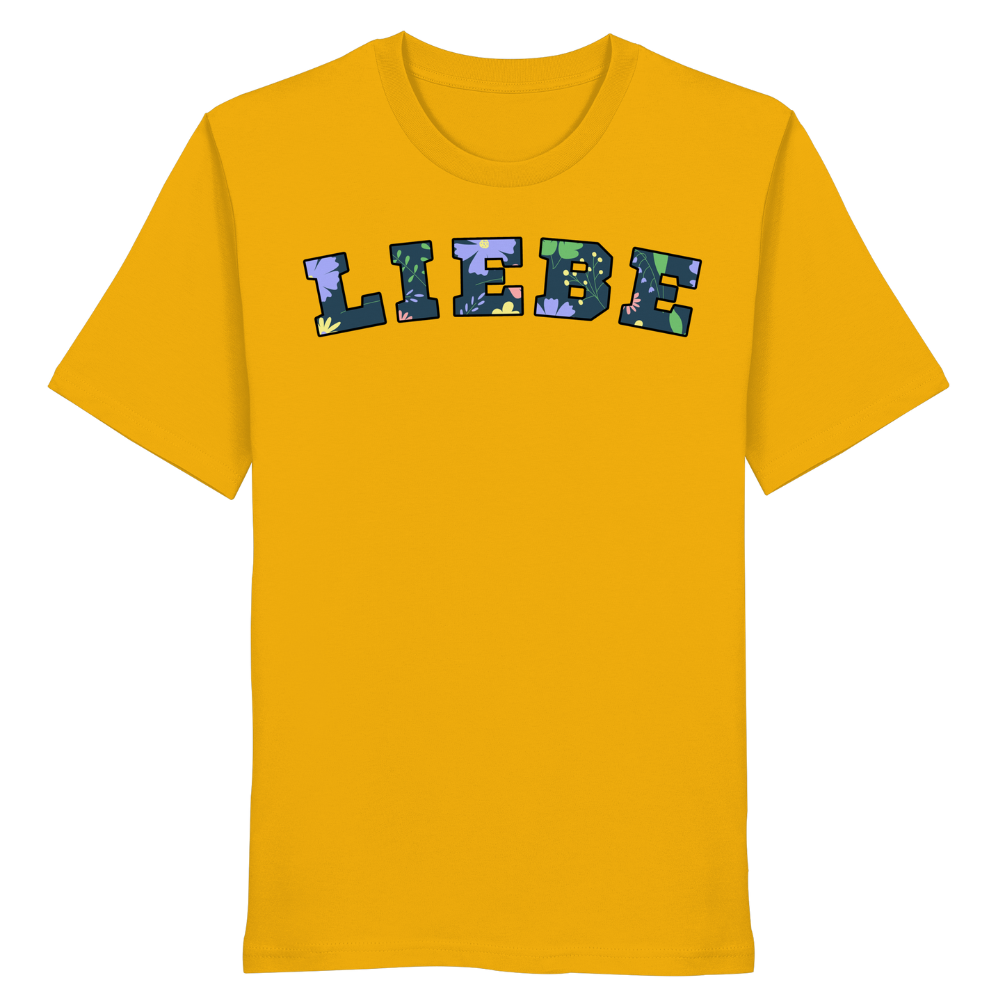 Liebe Floral Pattern - Organic Shirt