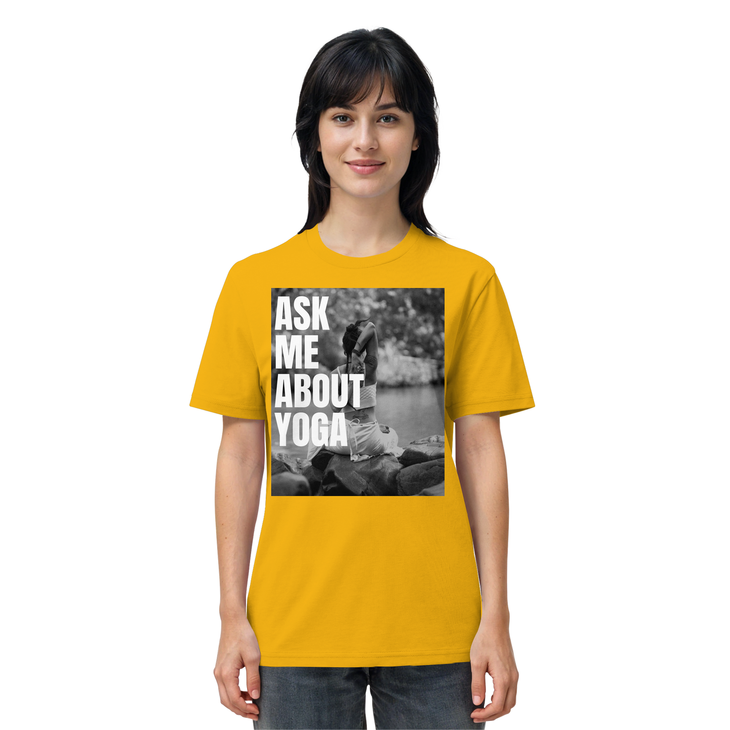 Ask Me About Yoga - Organic Shirt