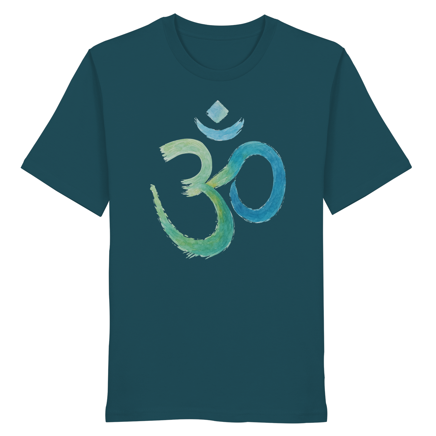 OM Aquarell  - Organic Shirt