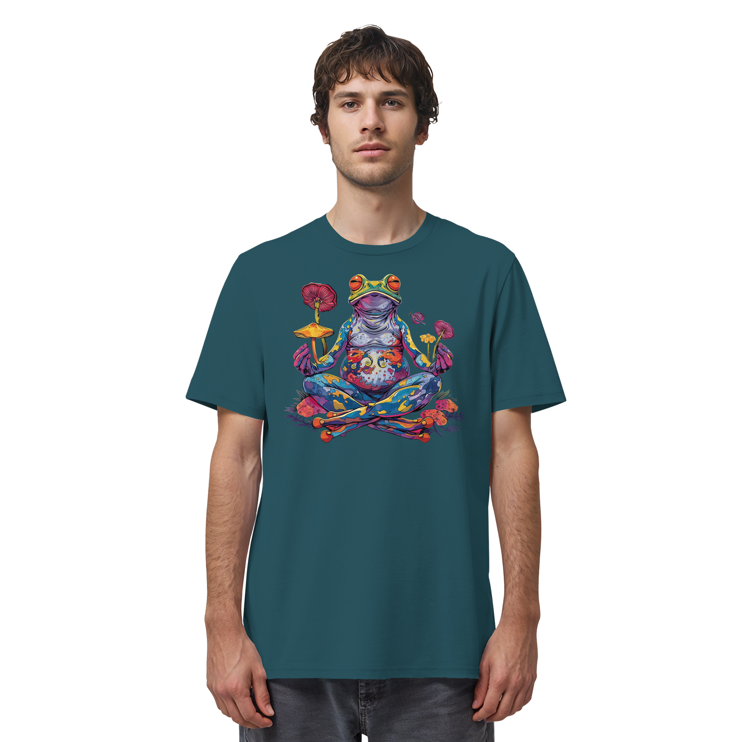 Spiritueller Frosch - Organic Shirt