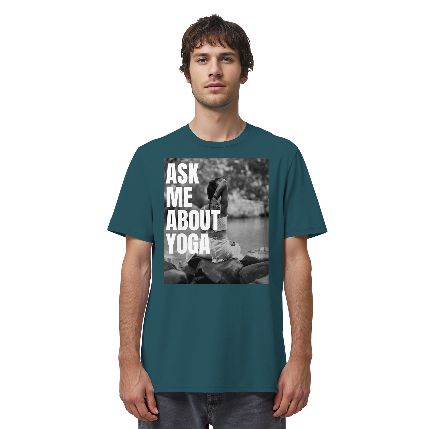 Ask Me About Yoga - Organic Shirt